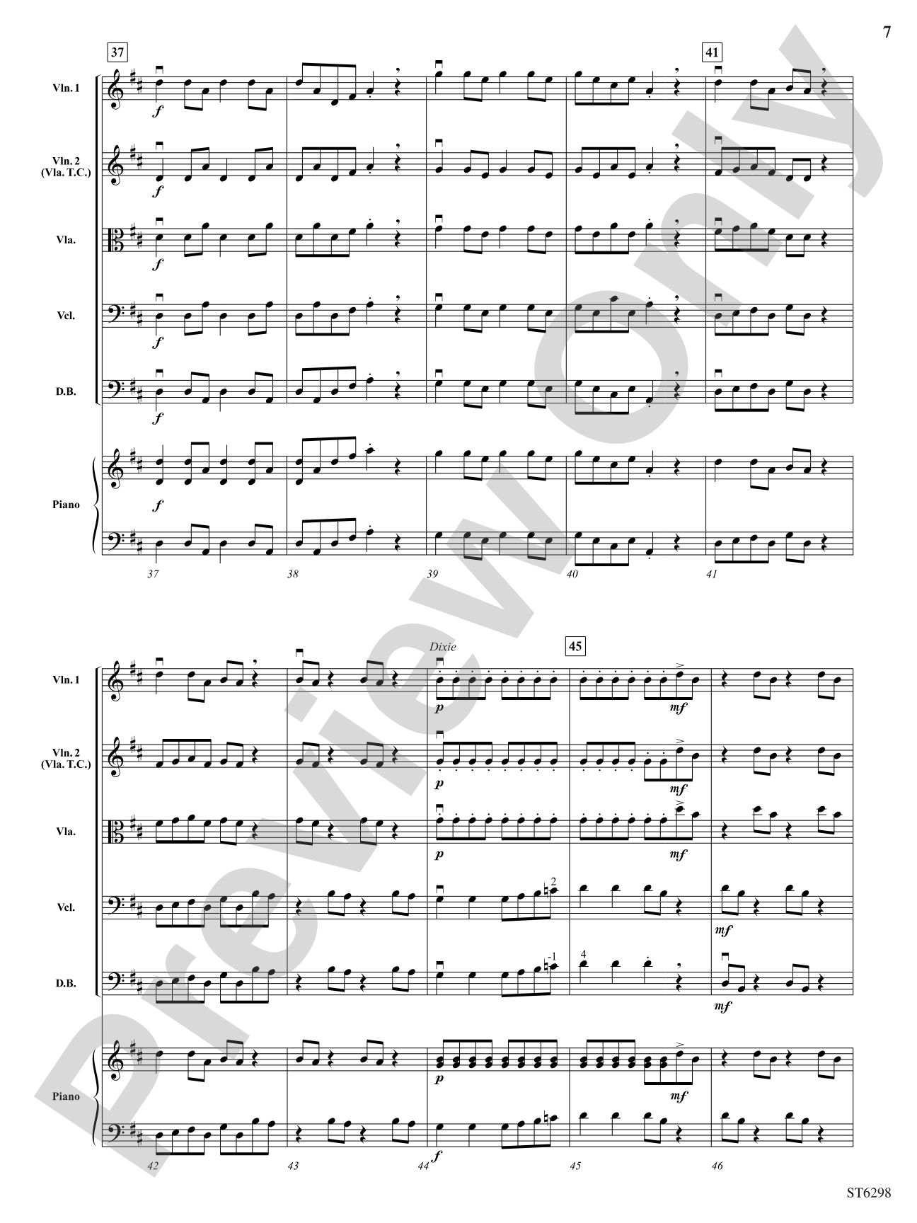 Fiddlin' with the Classics: String Orchestra Conductor Score & Parts