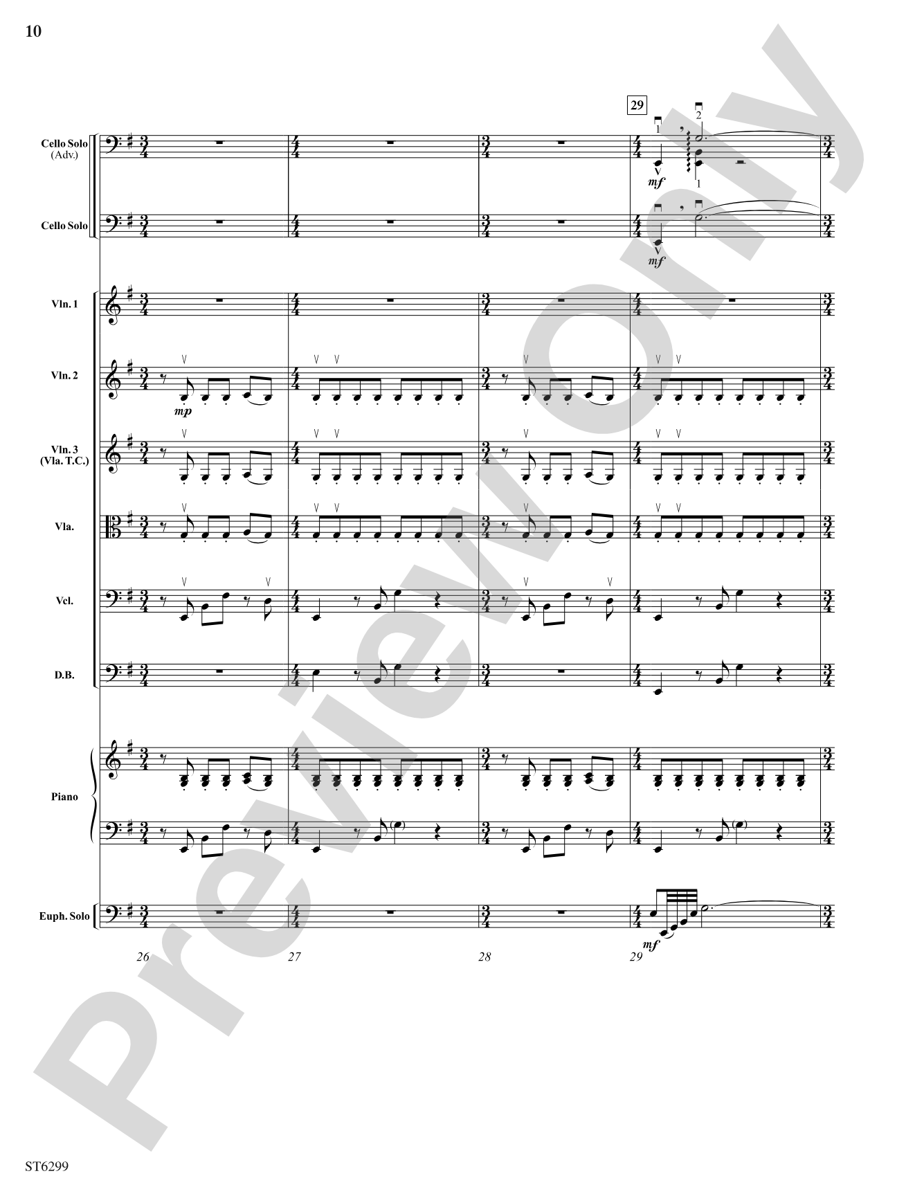 It Takes One to Tango: String Orchestra Conductor Score & Parts