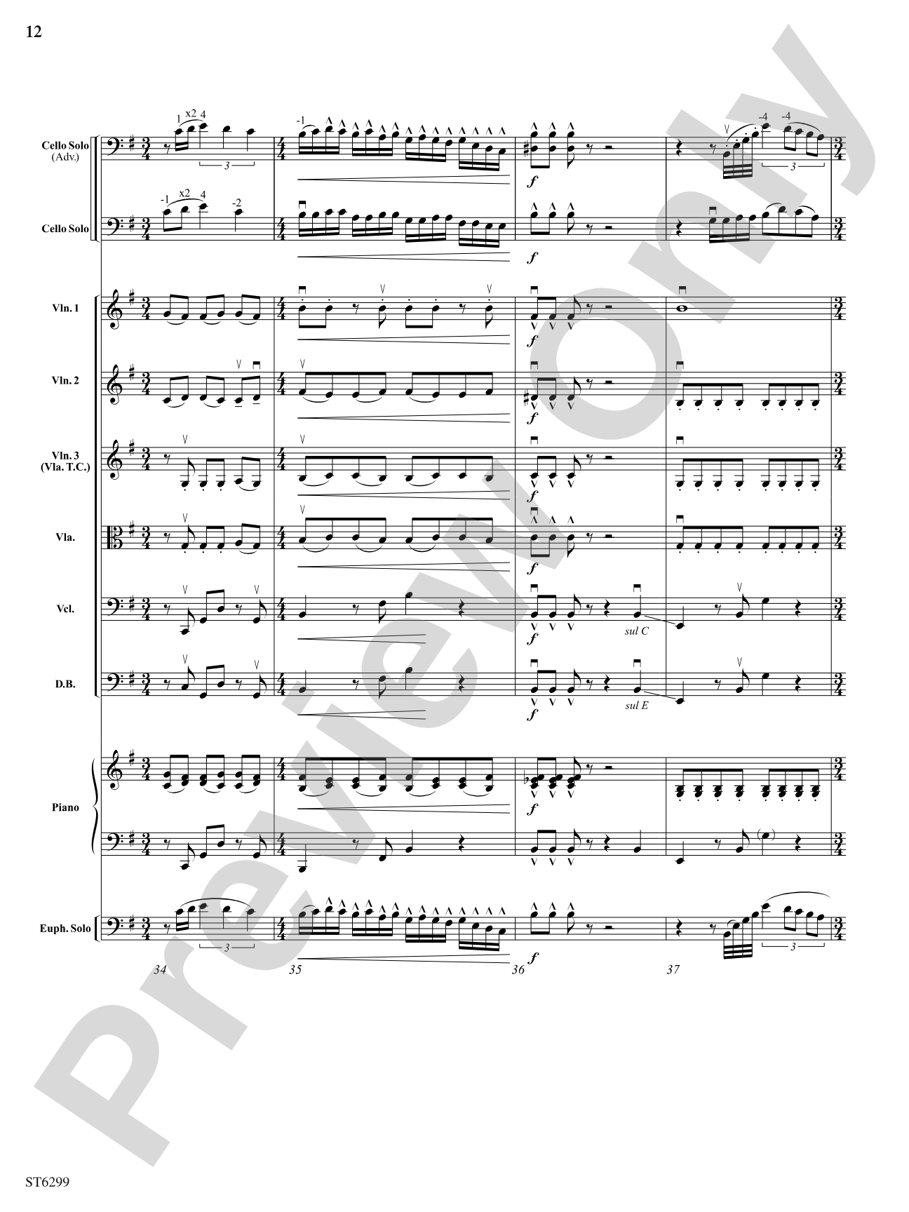 It Takes One to Tango: String Orchestra Conductor Score & Parts