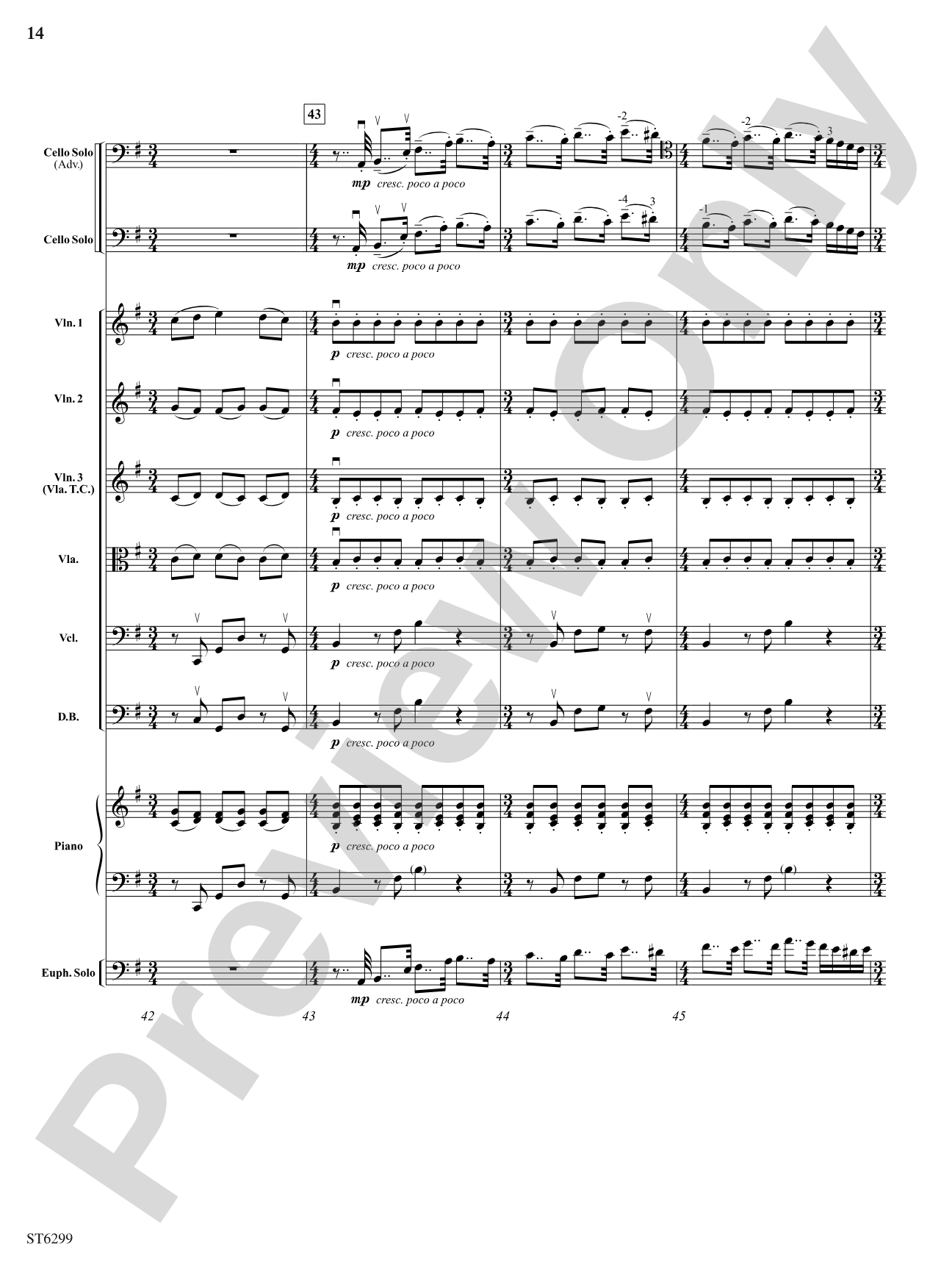 It Takes One to Tango: String Orchestra Conductor Score & Parts