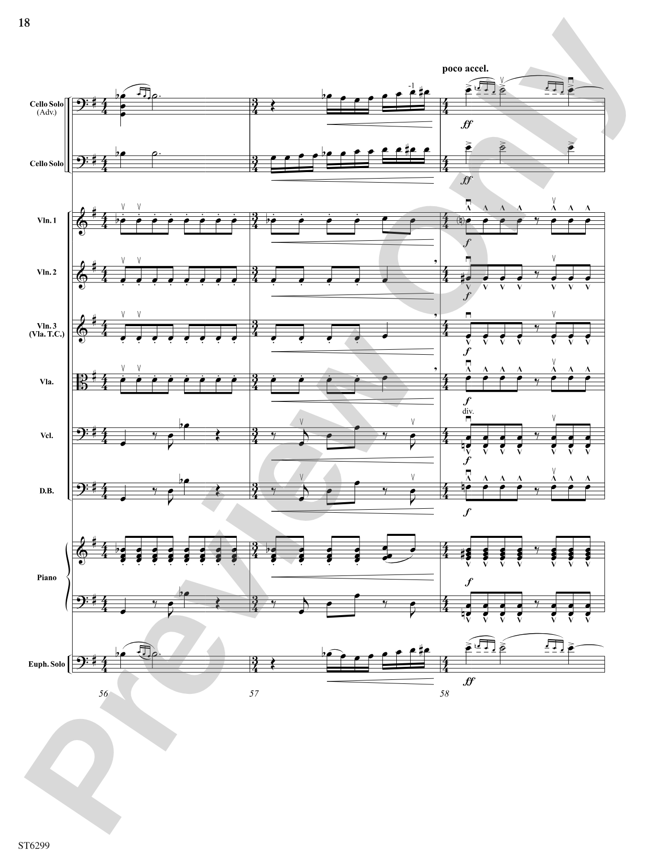 It Takes One to Tango: String Orchestra Conductor Score & Parts