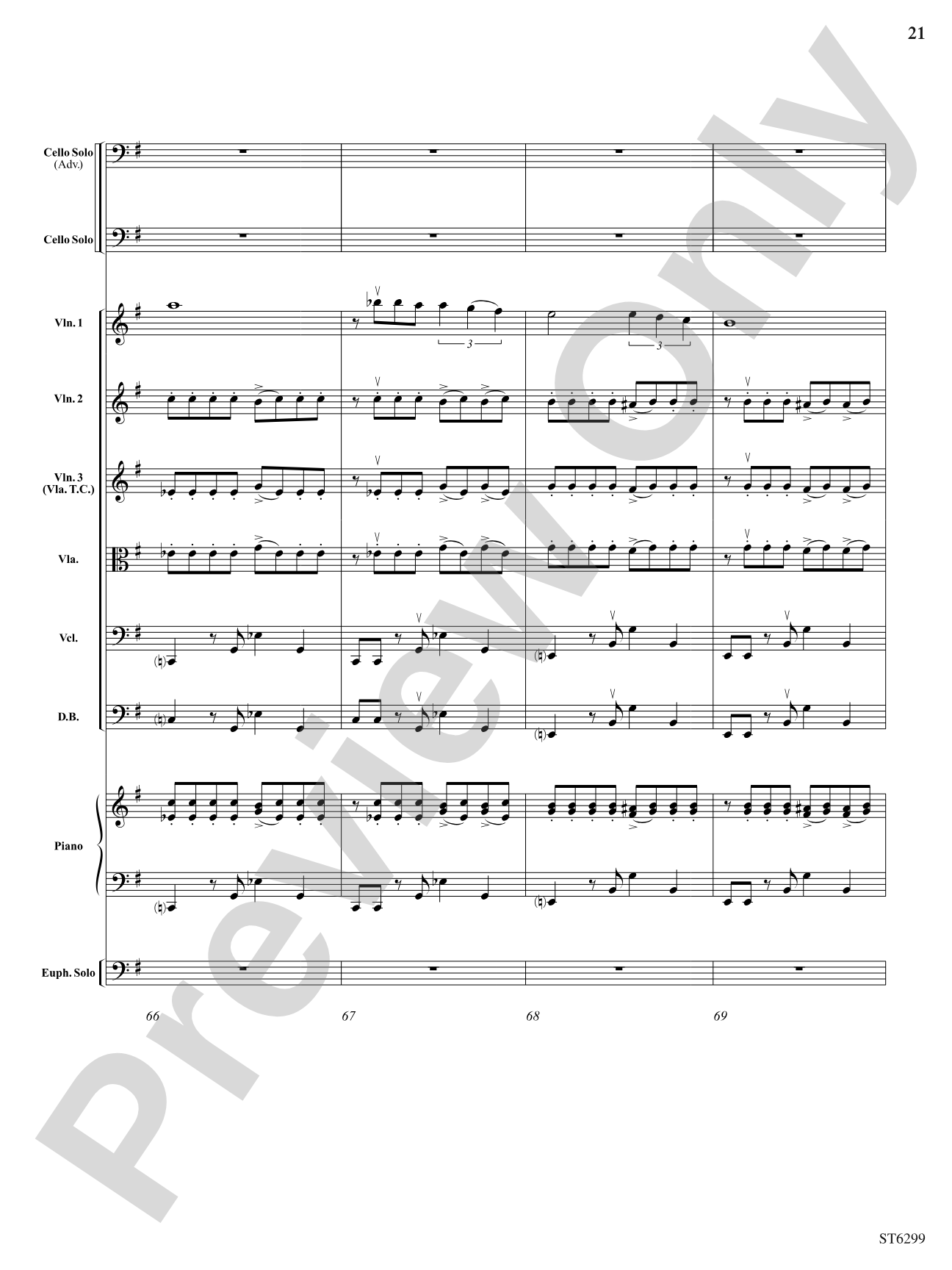 It Takes One to Tango: String Orchestra Conductor Score & Parts