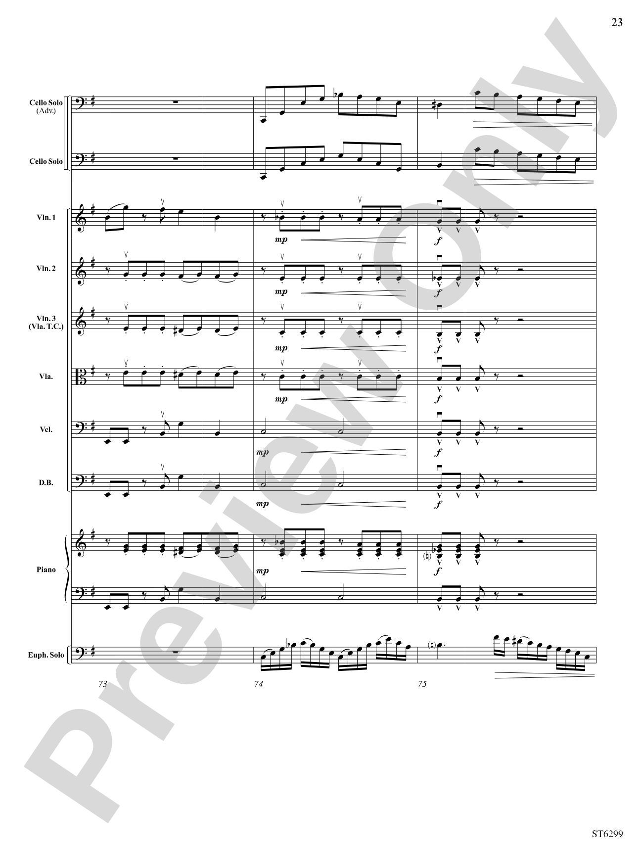 It Takes One to Tango: String Orchestra Conductor Score & Parts
