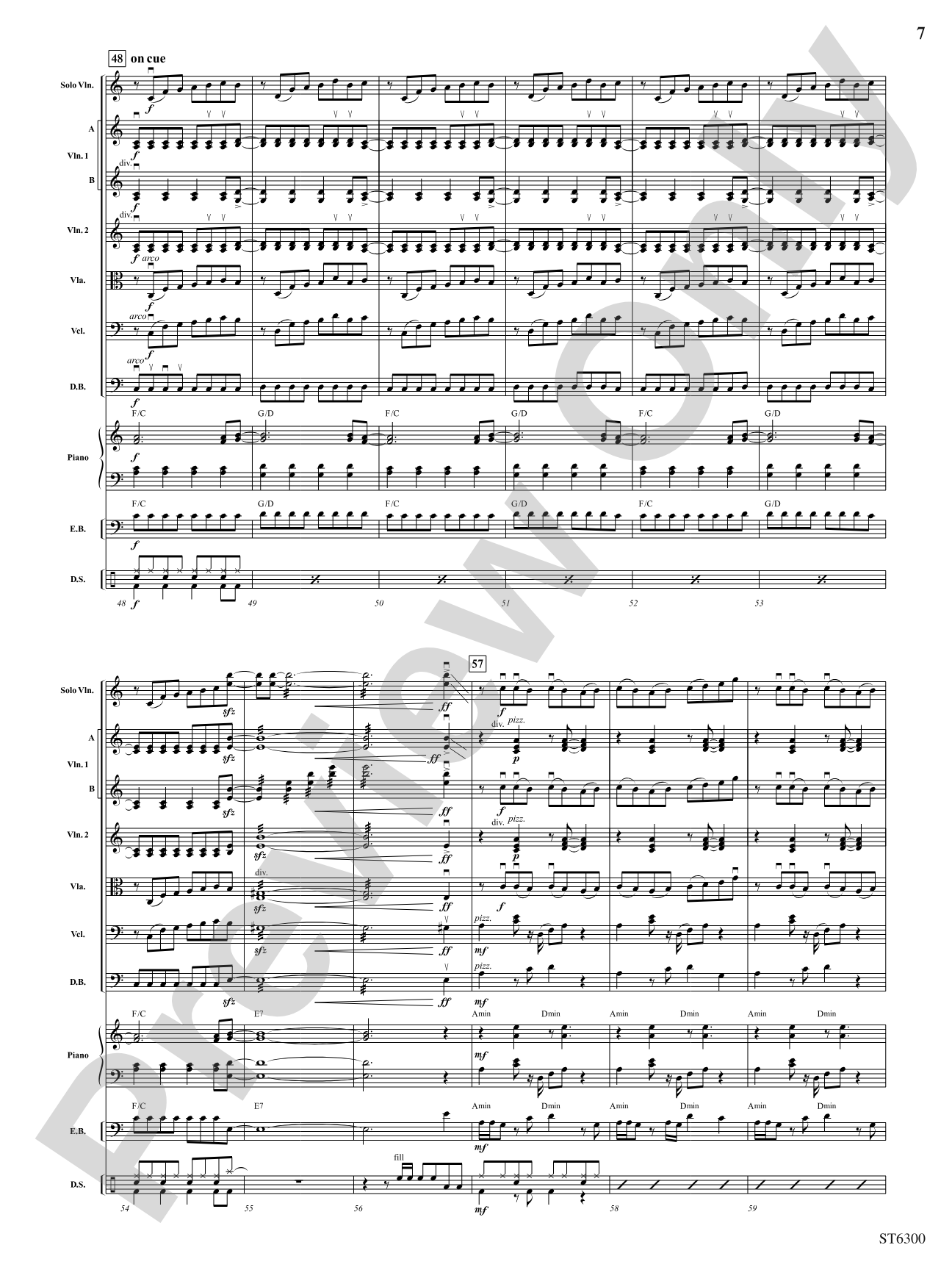 Fleckish: String Orchestra Conductor Score & Parts