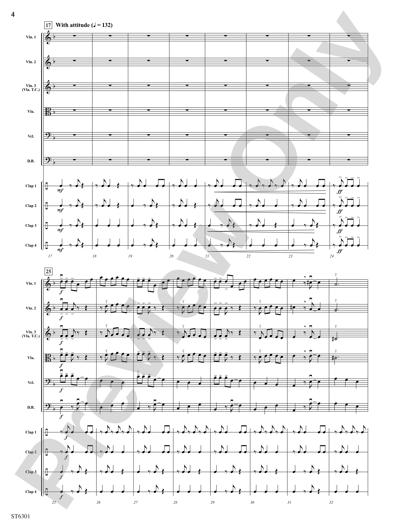 Las Palmas: String Orchestra Conductor Score & Parts