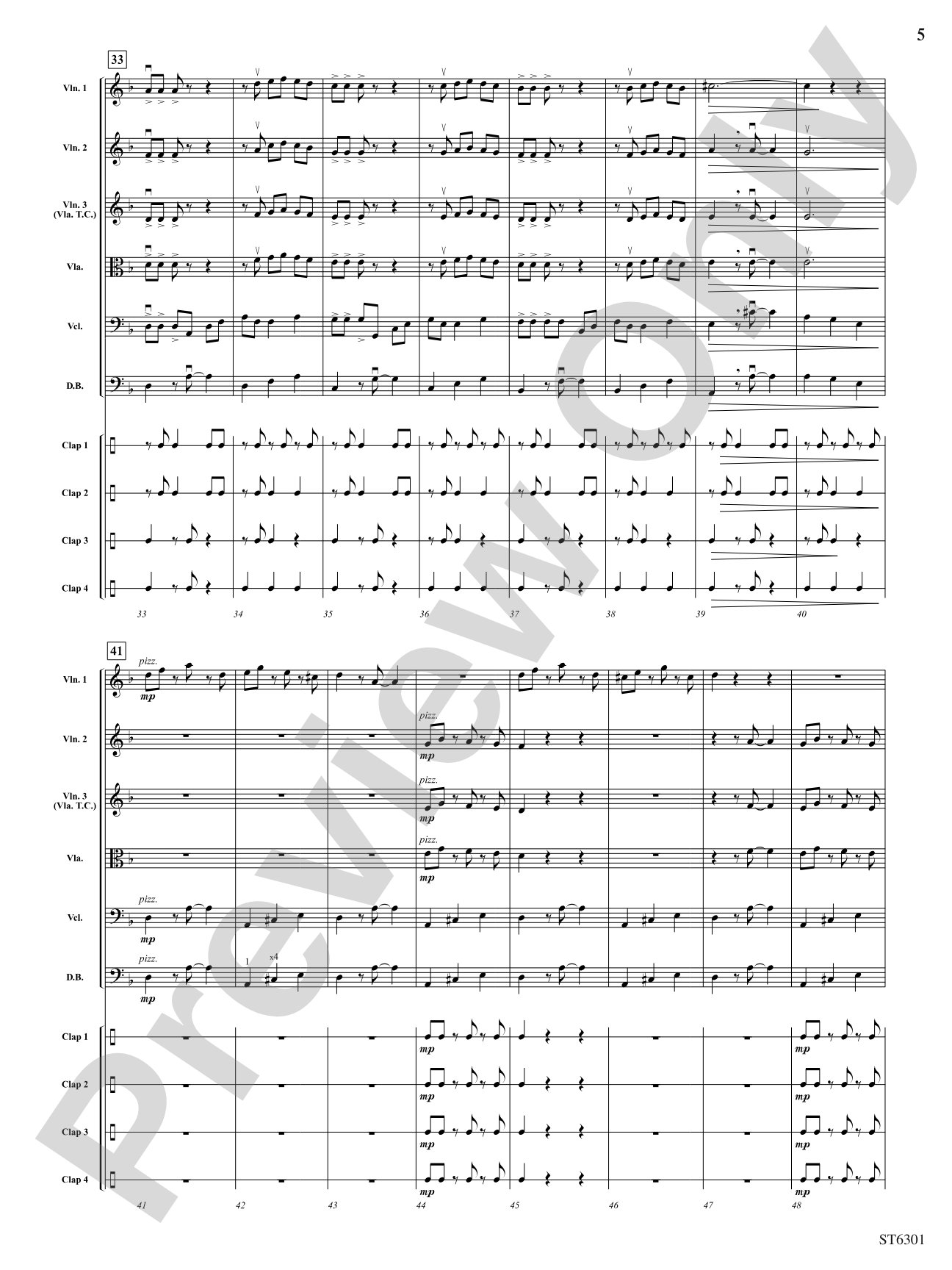 Las Palmas: String Orchestra Conductor Score & Parts