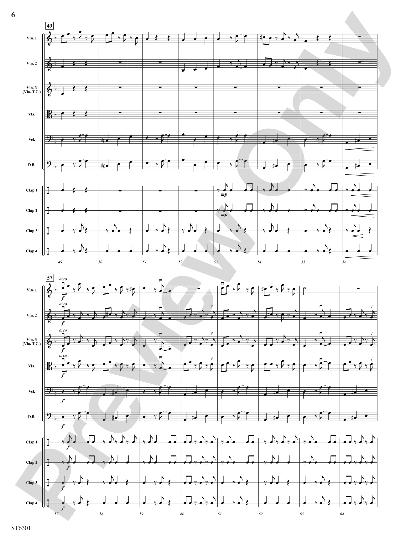 Las Palmas: String Orchestra Conductor Score & Parts
