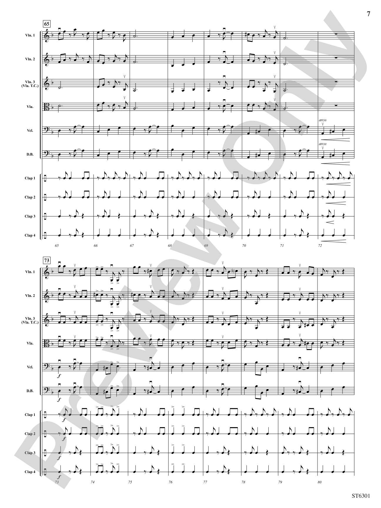 Las Palmas: String Orchestra Conductor Score & Parts