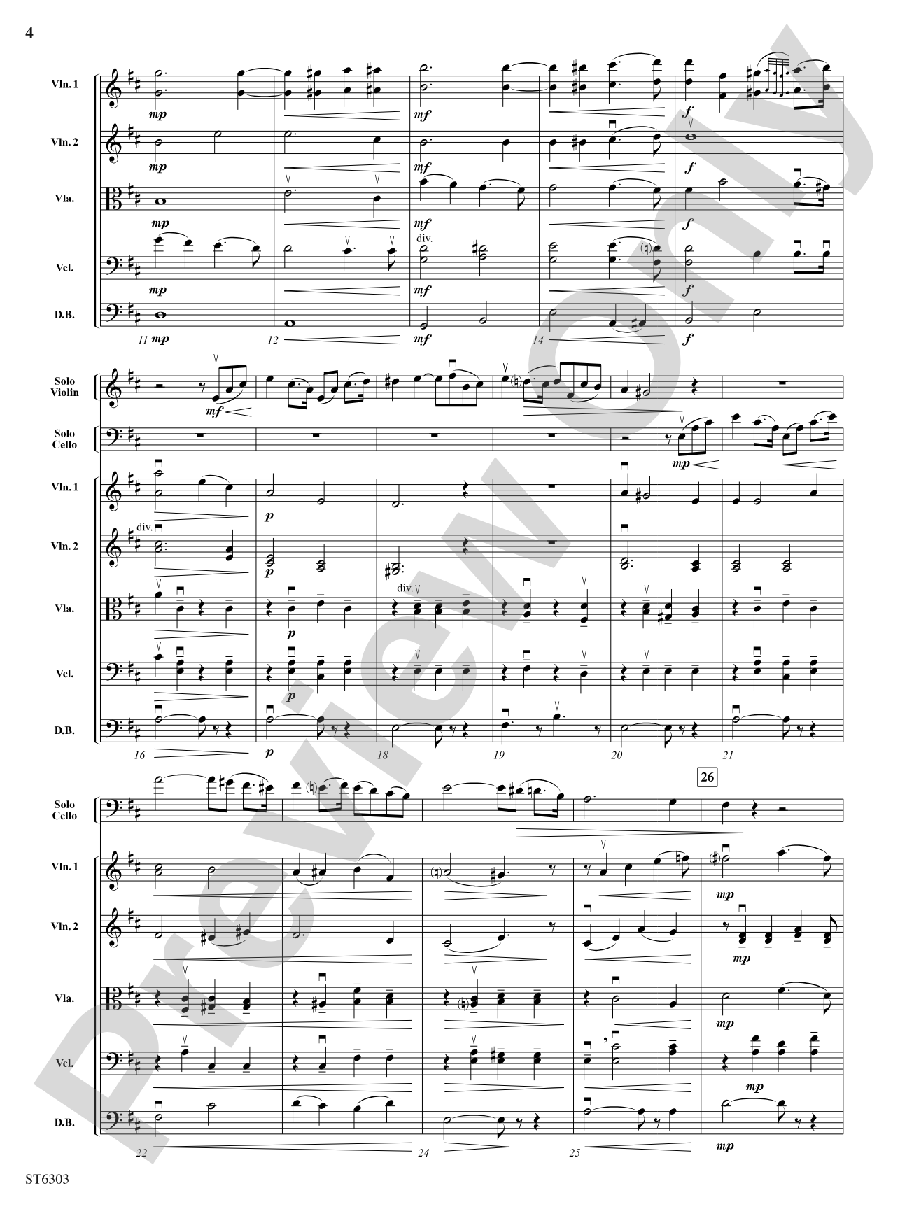 Elsa's Procession to the Cathedral: String Orchestra Conductor Score & Parts