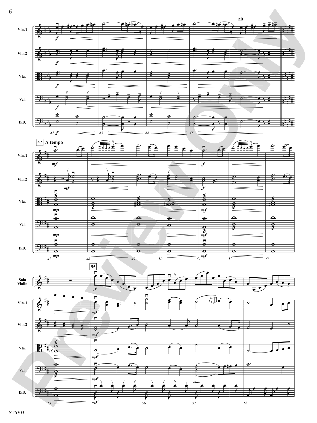 Elsa's Procession to the Cathedral: String Orchestra Conductor Score & Parts