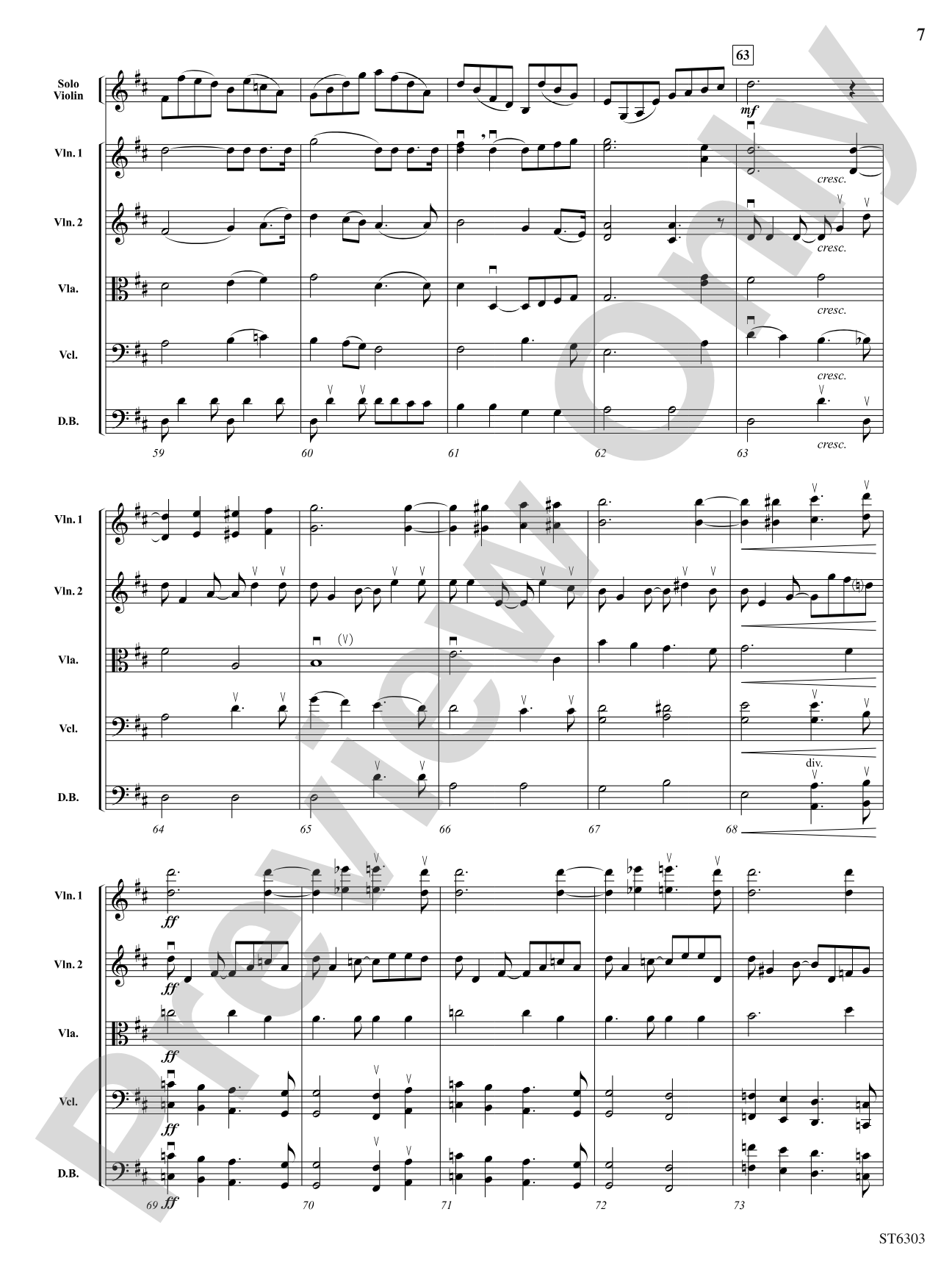 Elsa's Procession to the Cathedral: String Orchestra Conductor Score & Parts