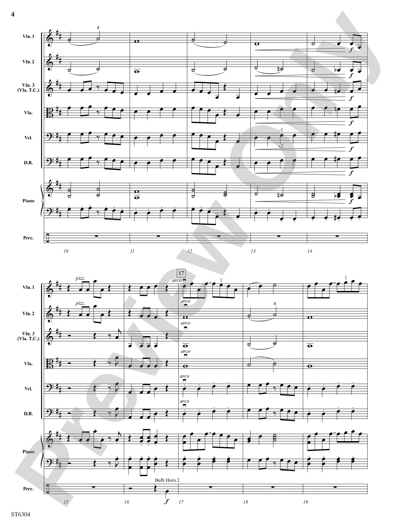 Calypso Coupe: String Orchestra Conductor Score & Parts