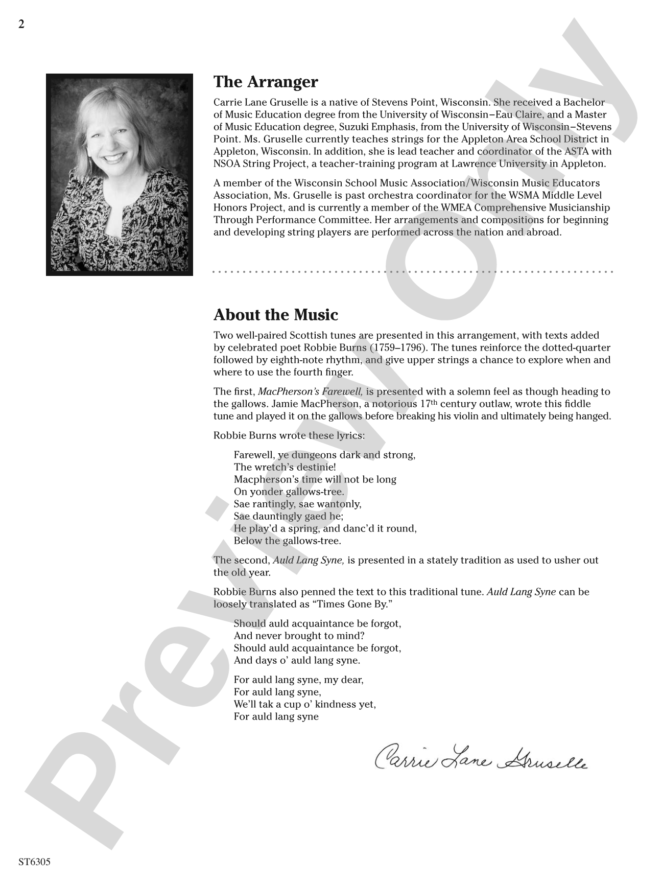Two Scottish Farewells: String Orchestra Conductor Score & Parts