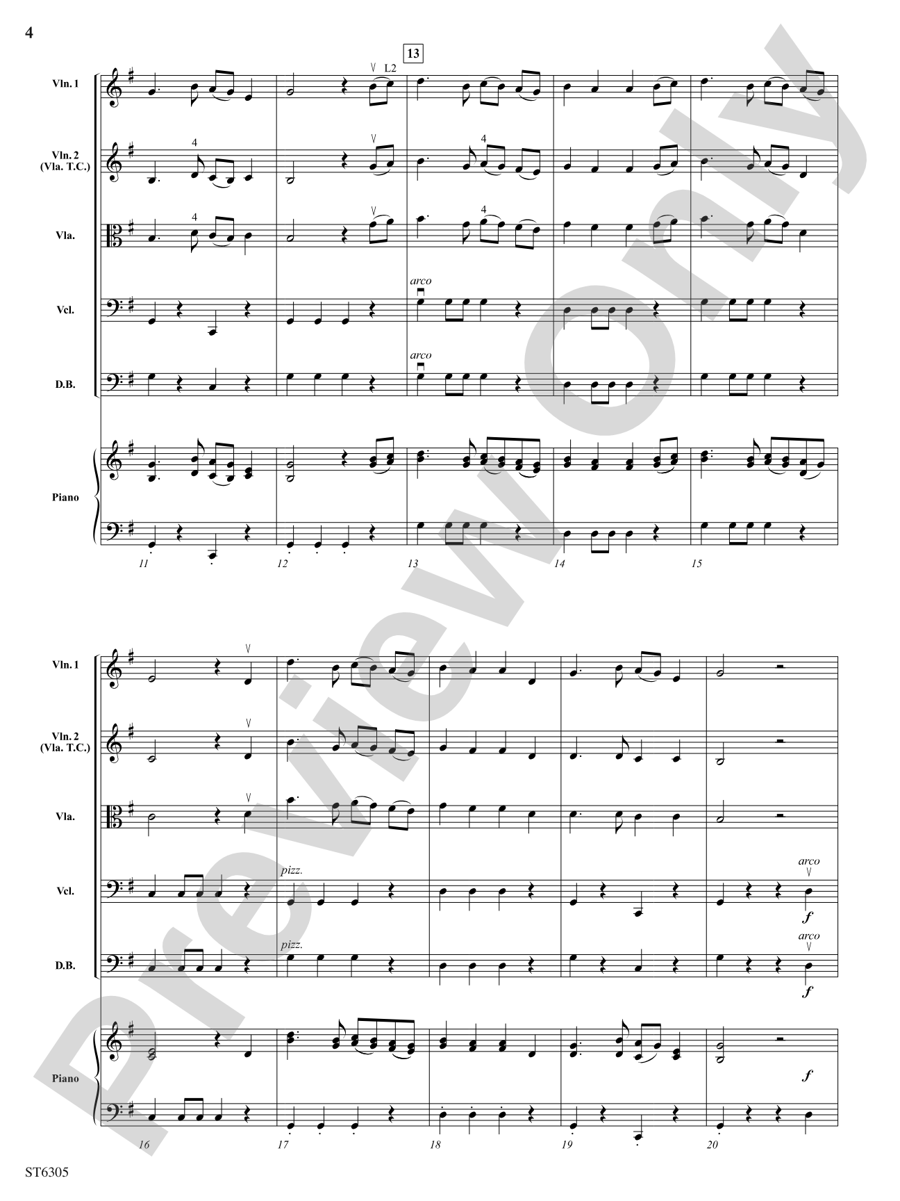 Two Scottish Farewells: String Orchestra Conductor Score & Parts
