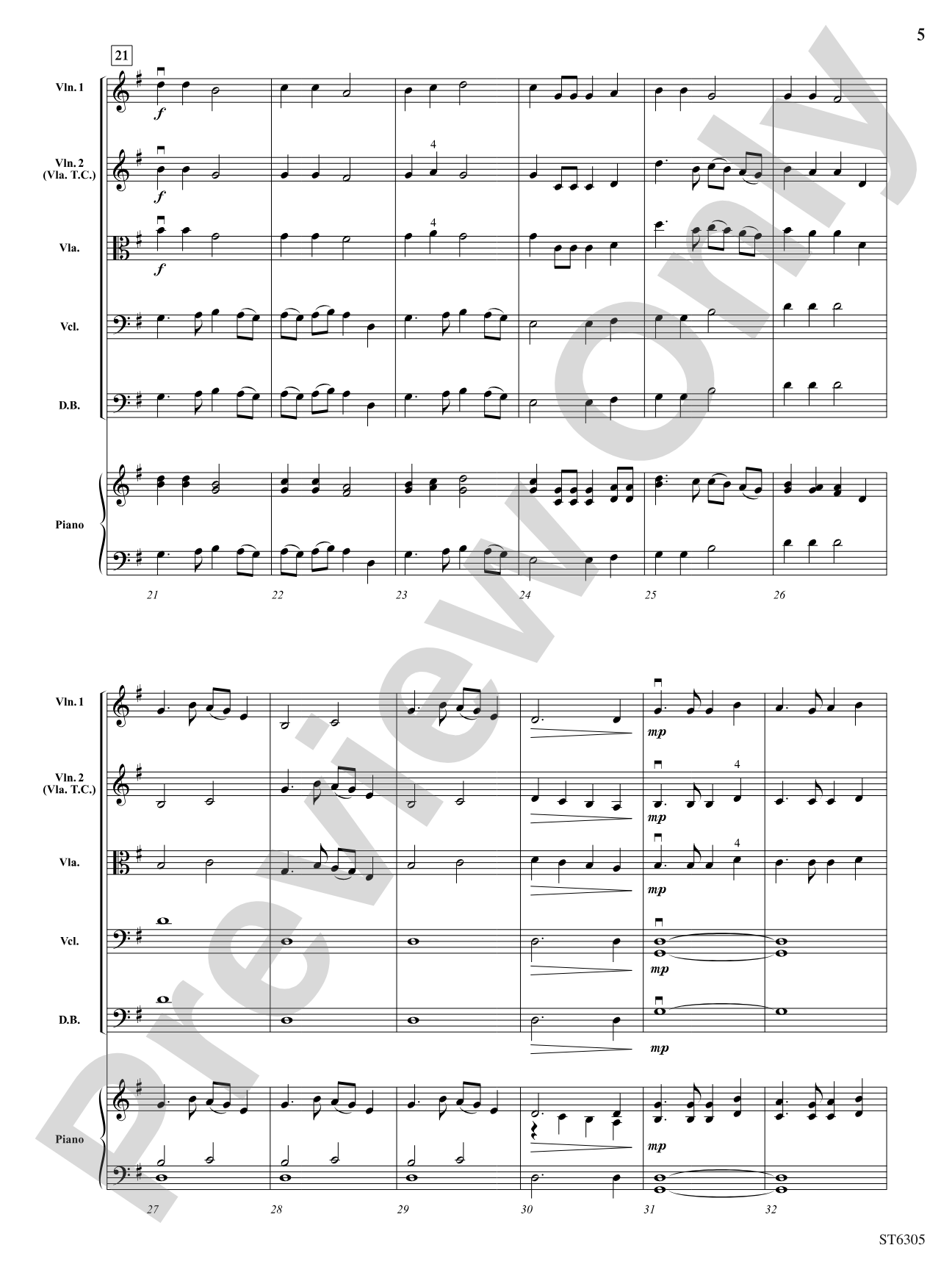 Two Scottish Farewells: String Orchestra Conductor Score & Parts