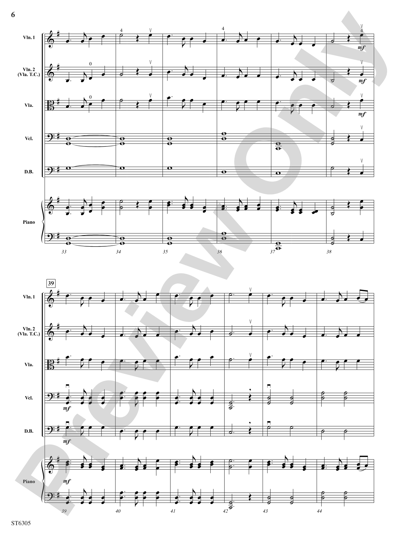 Two Scottish Farewells: String Orchestra Conductor Score & Parts