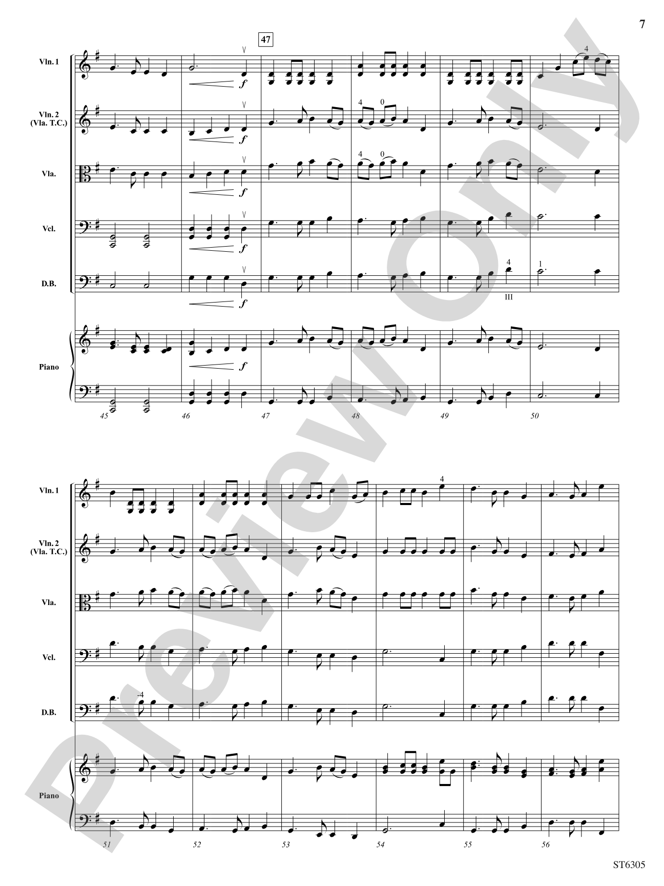 Two Scottish Farewells: String Orchestra Conductor Score & Parts