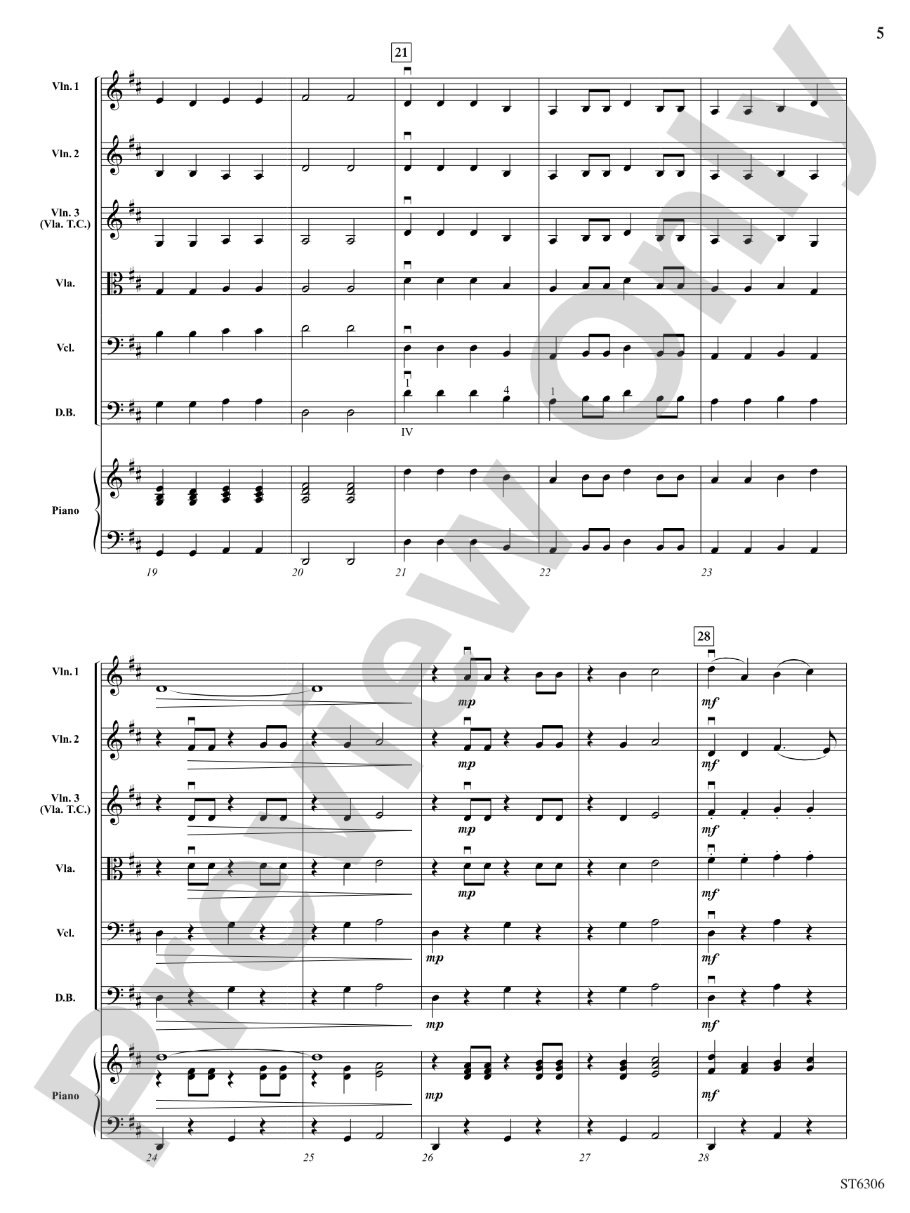 Father Grumble: String Orchestra Conductor Score & Parts
