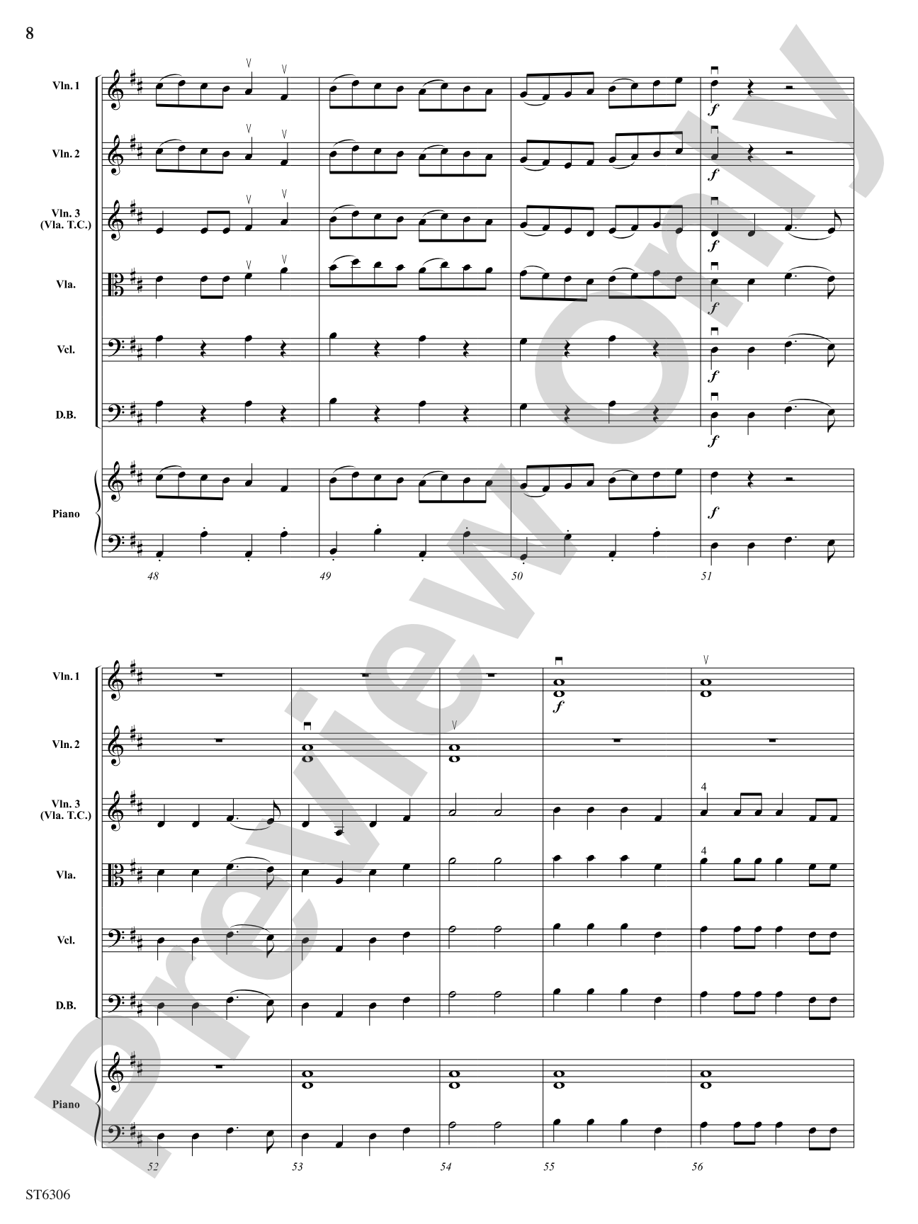 Father Grumble: String Orchestra Conductor Score & Parts