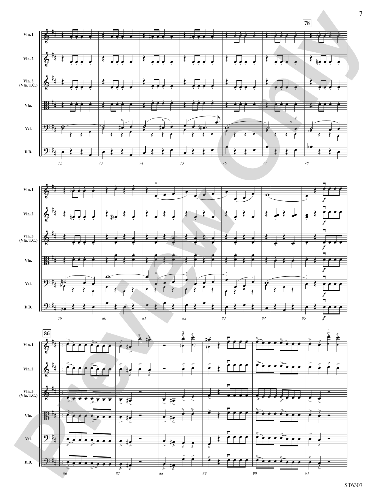 The Stars and Stripes Forever: String Orchestra Conductor Score & Parts