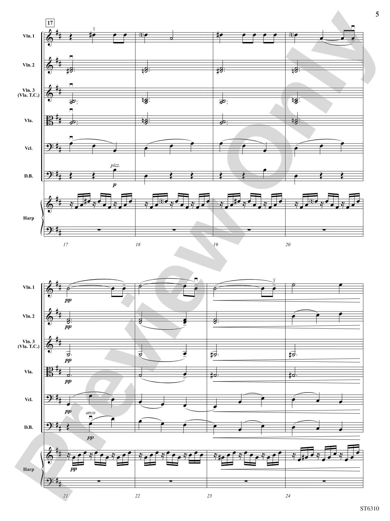 In Paradisum: String Orchestra Conductor Score & Parts