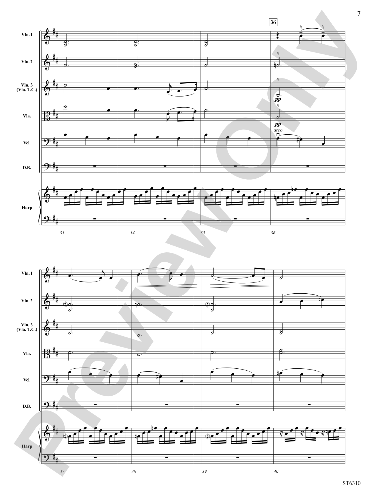 In Paradisum: String Orchestra Conductor Score & Parts