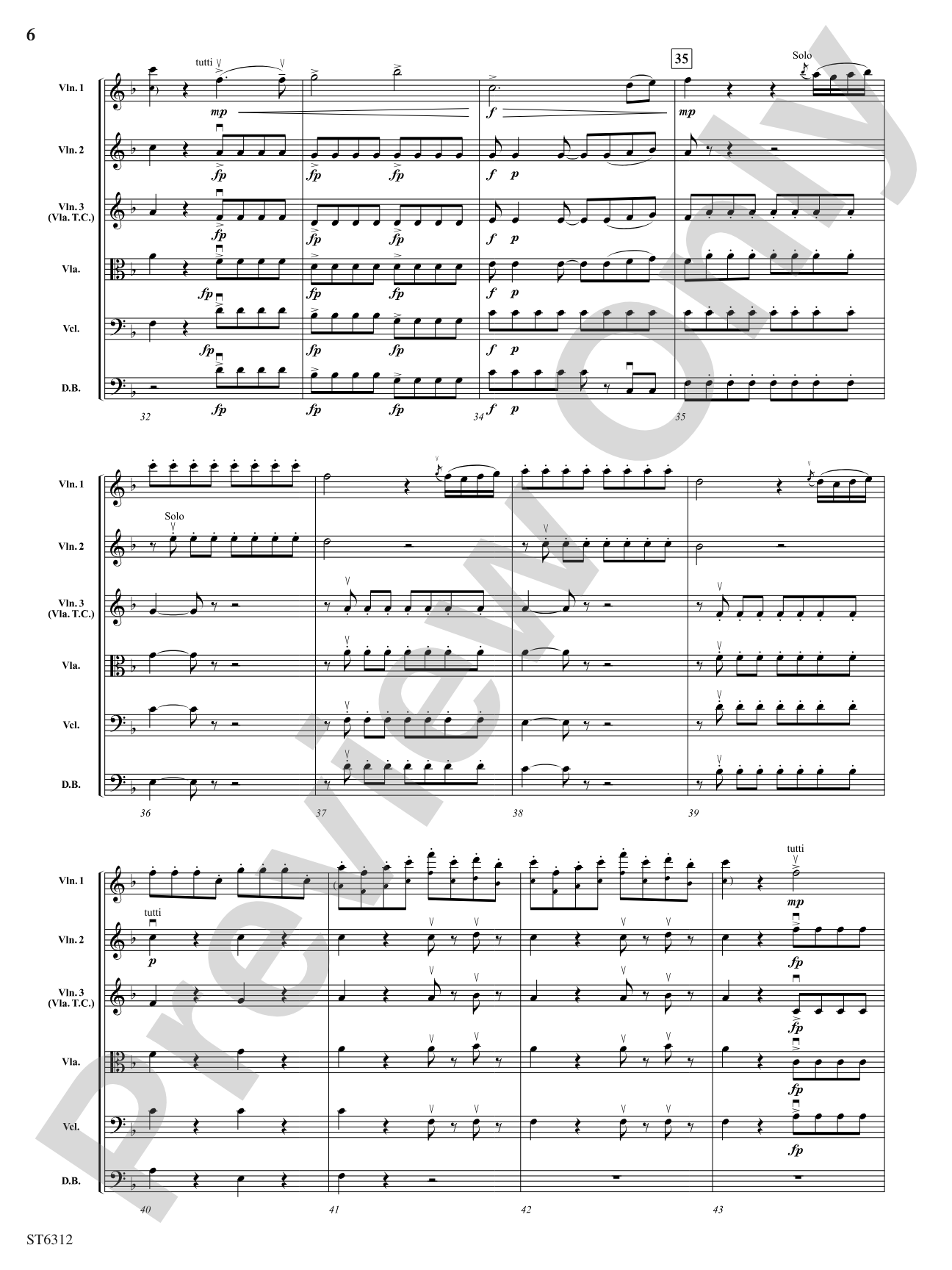 Queen of the Night's Aria: String Orchestra Conductor Score & Parts
