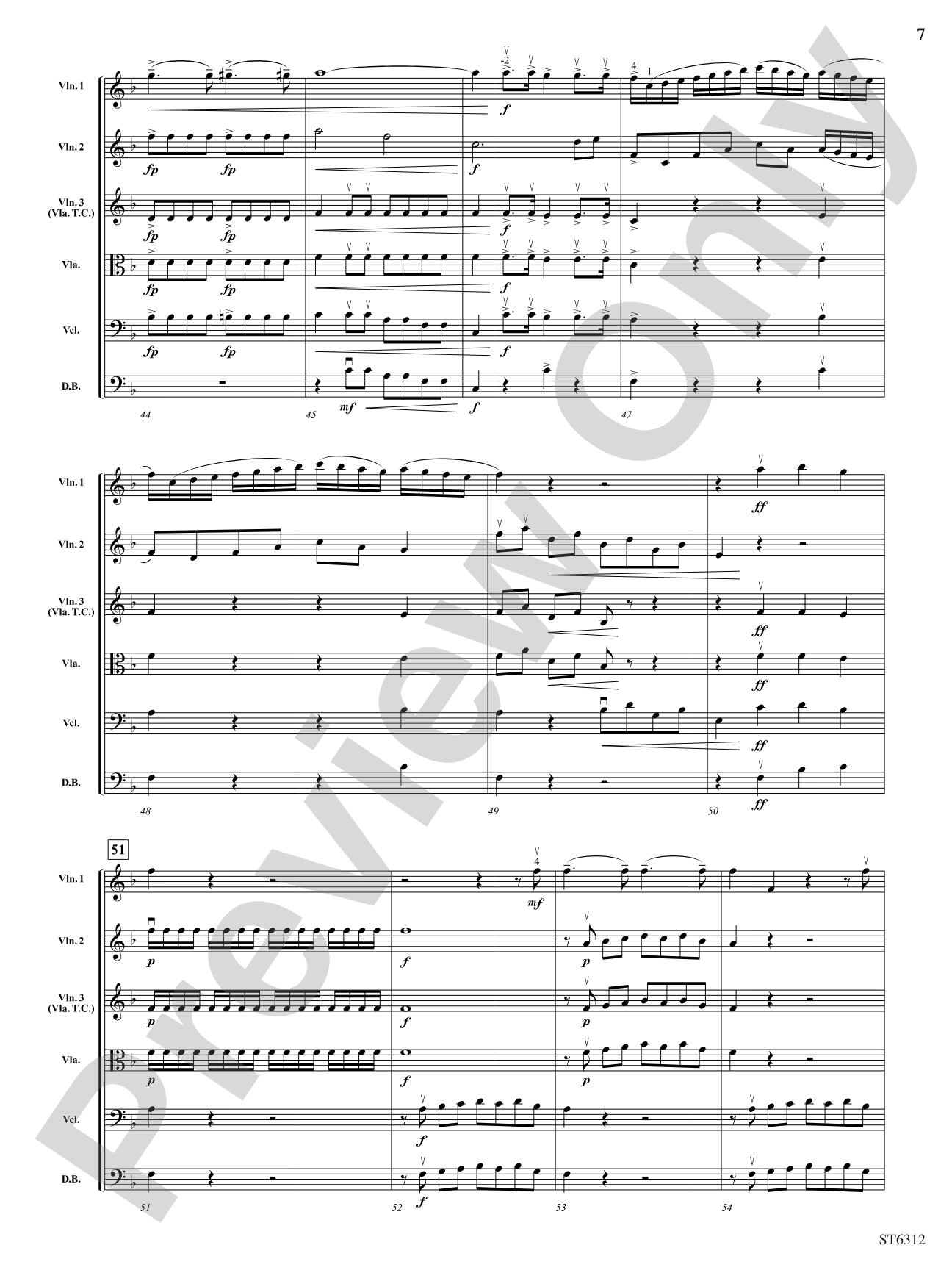 Queen of the Night's Aria: String Orchestra Conductor Score & Parts