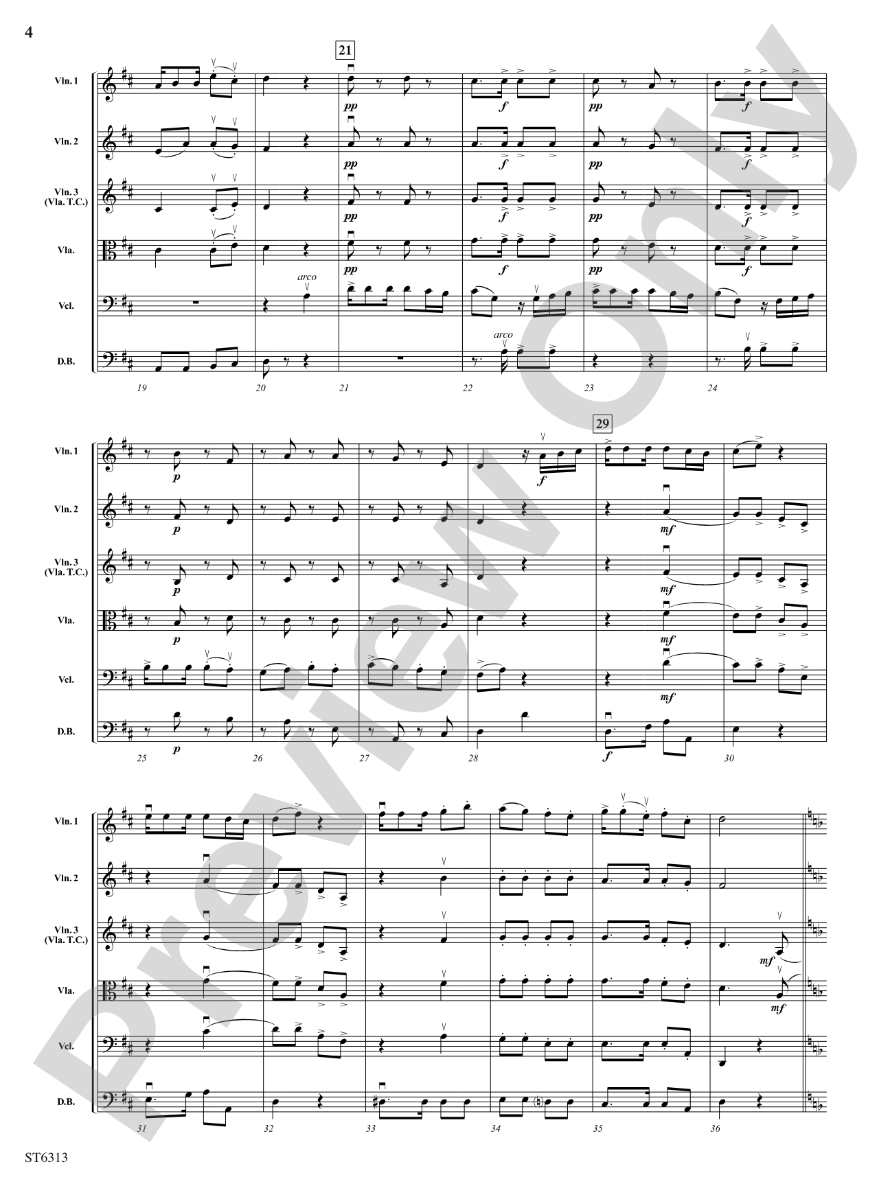 La sortija: String Orchestra Conductor Score & Parts