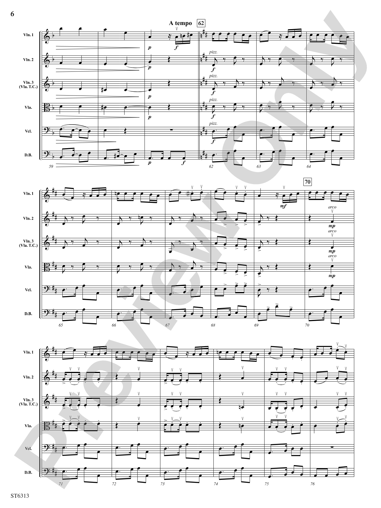 La sortija: String Orchestra Conductor Score & Parts