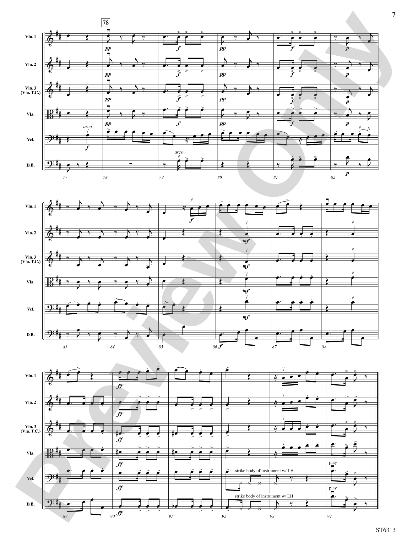 La sortija: String Orchestra Conductor Score & Parts