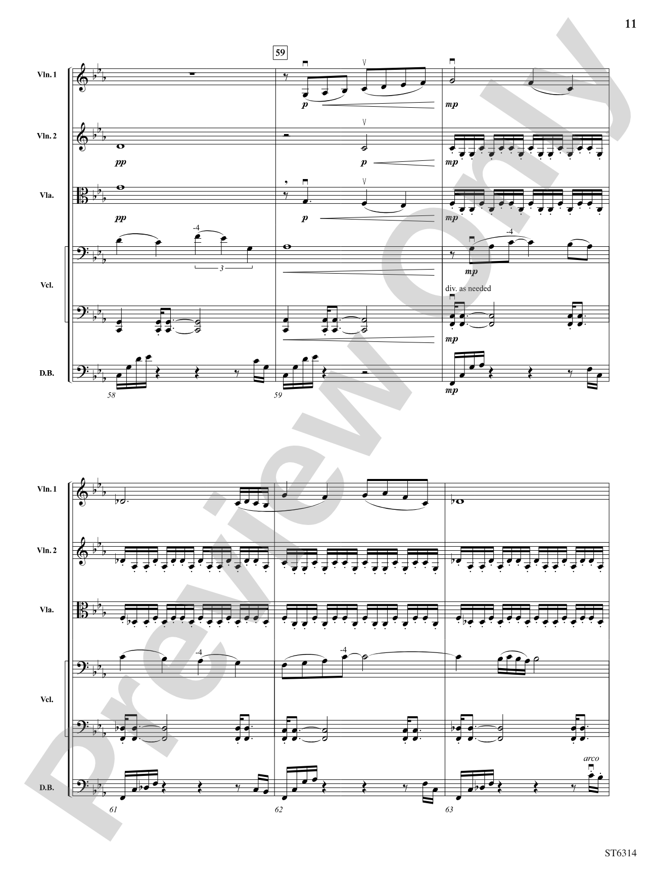 Lyric Metal: Score