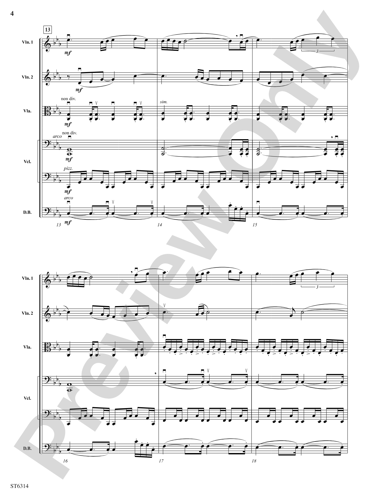 Lyric Metal: Score