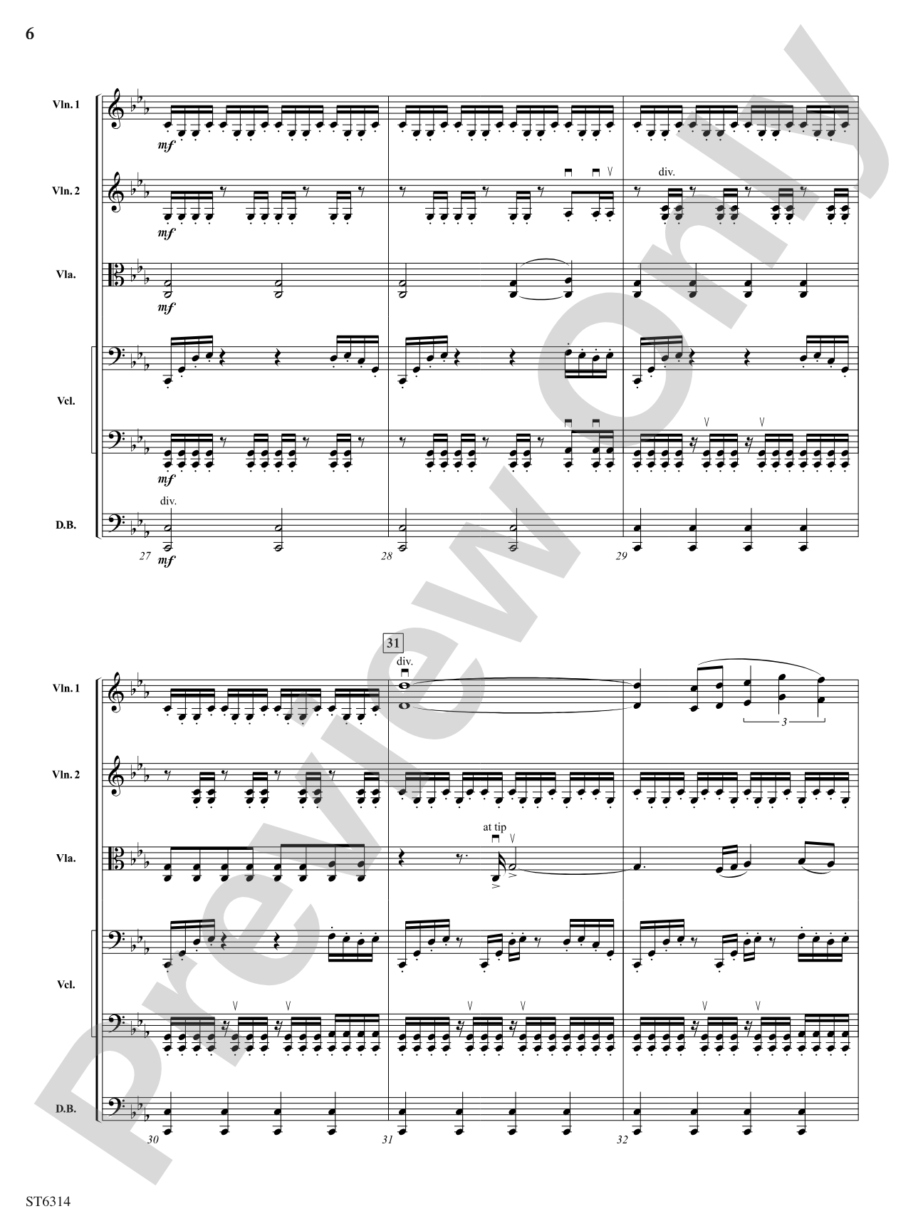 Lyric Metal: Score