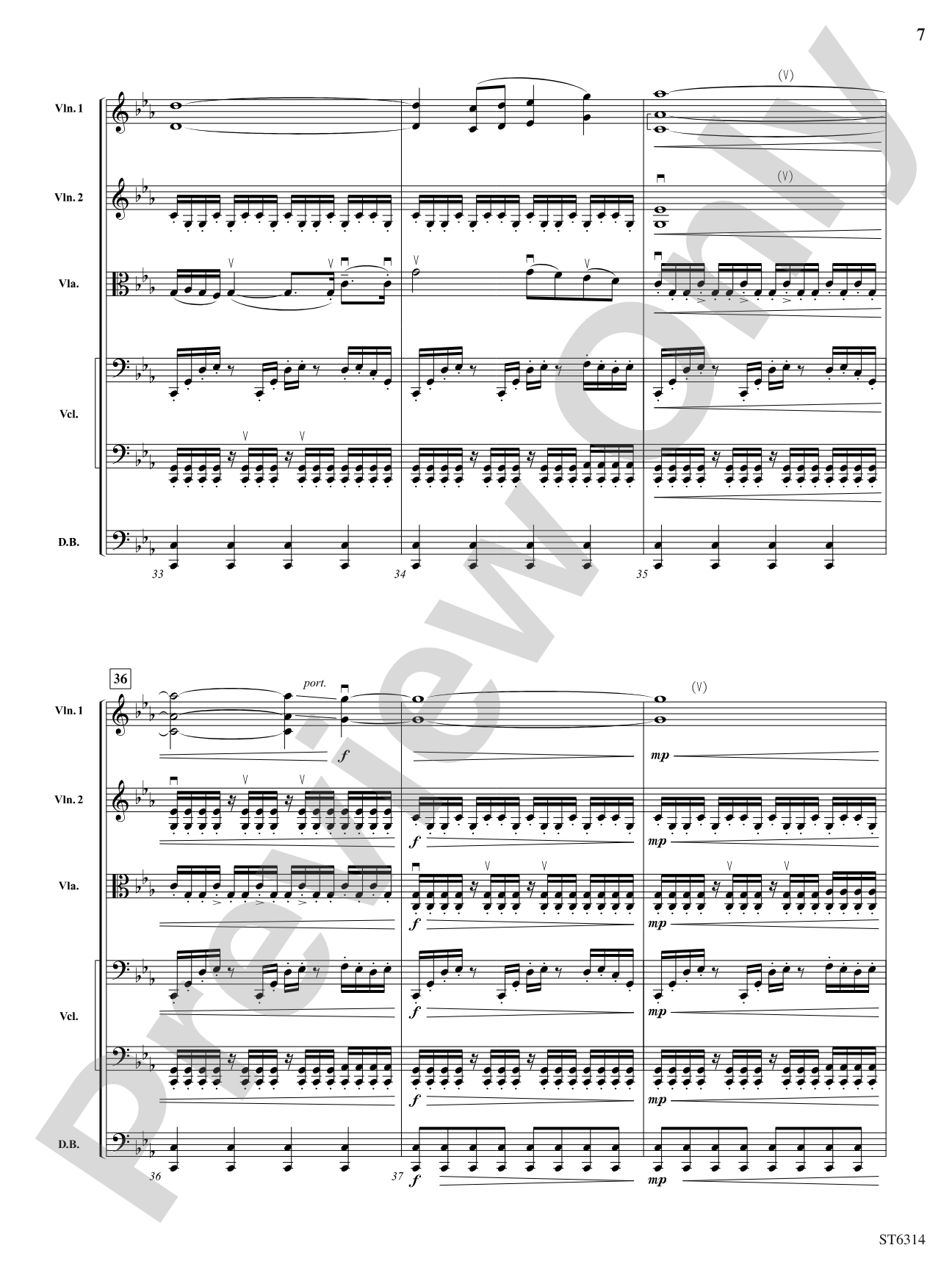 Lyric Metal: Score