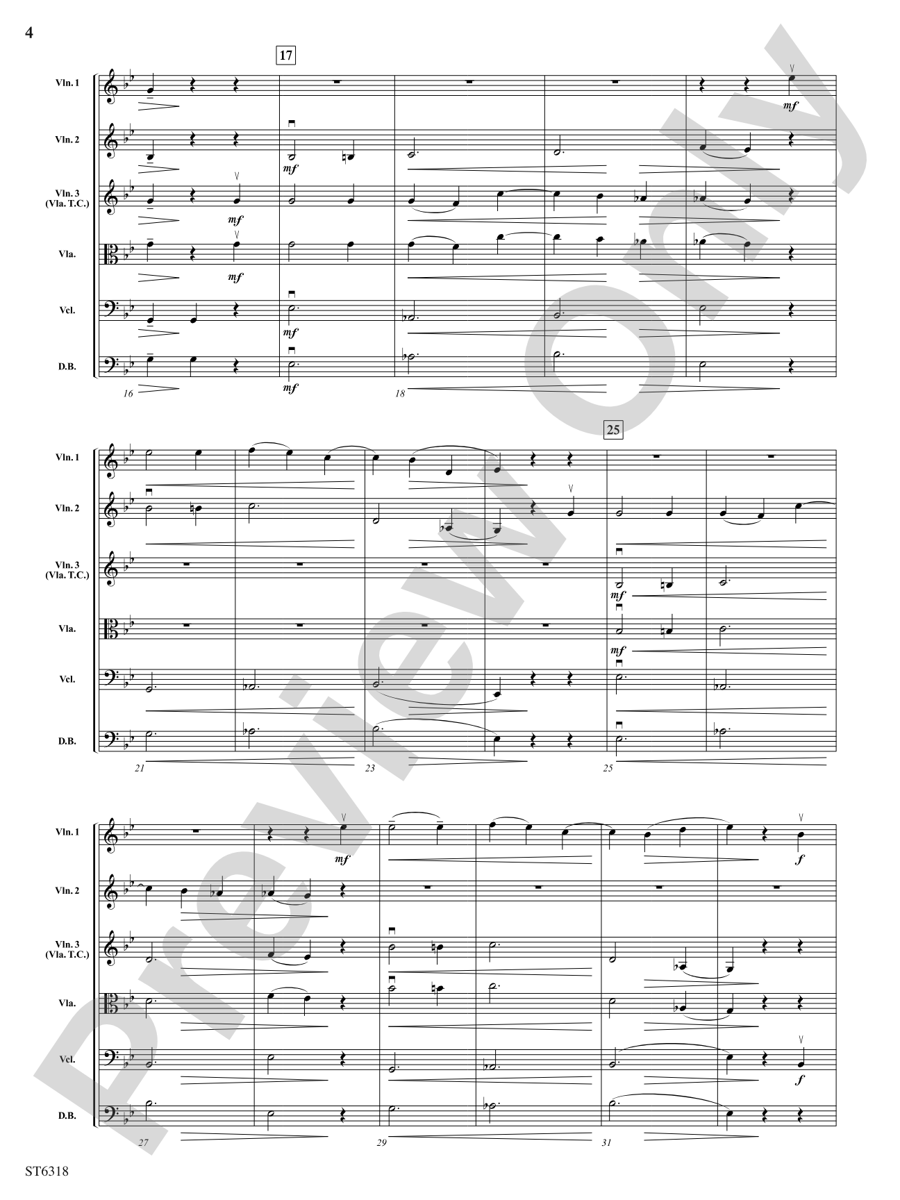 Bagatelle: String Orchestra Conductor Score & Parts