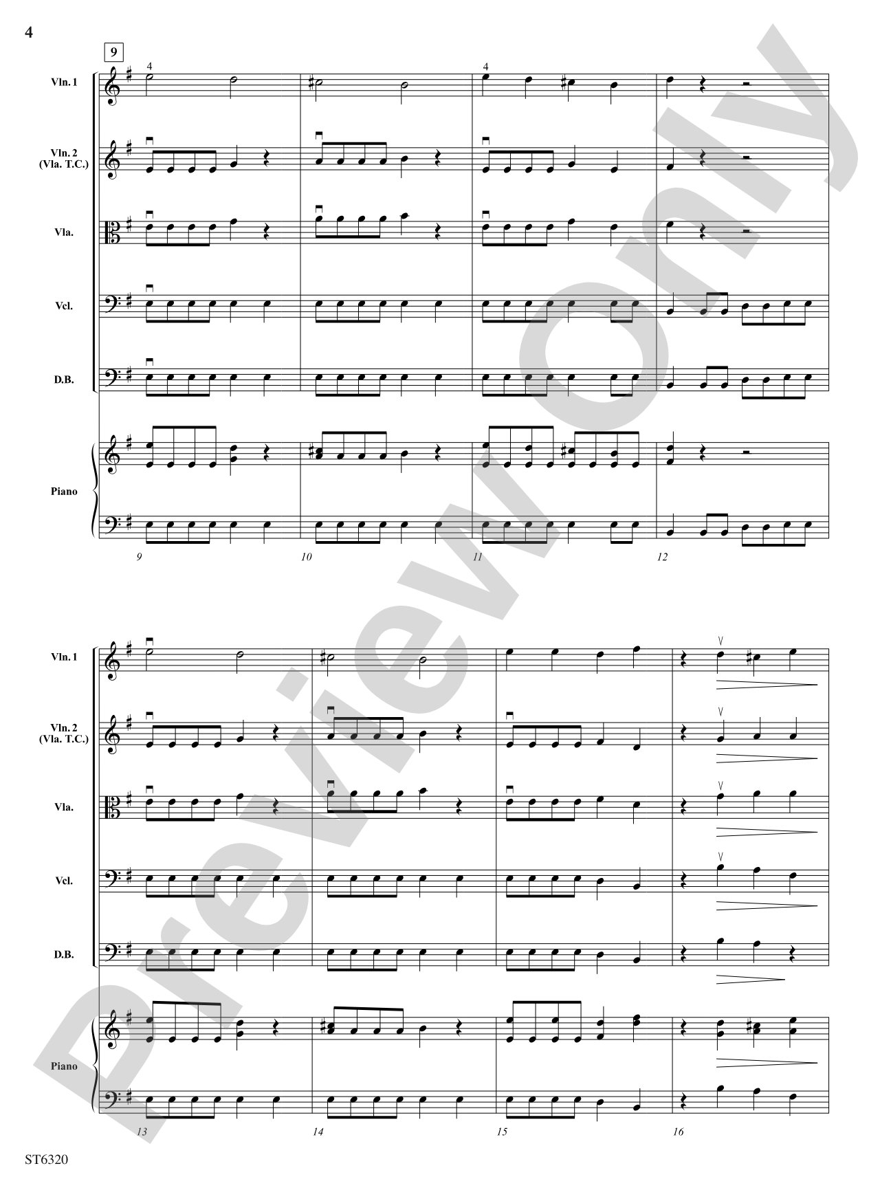 Rubber Chicken Soup: String Orchestra Conductor Score & Parts