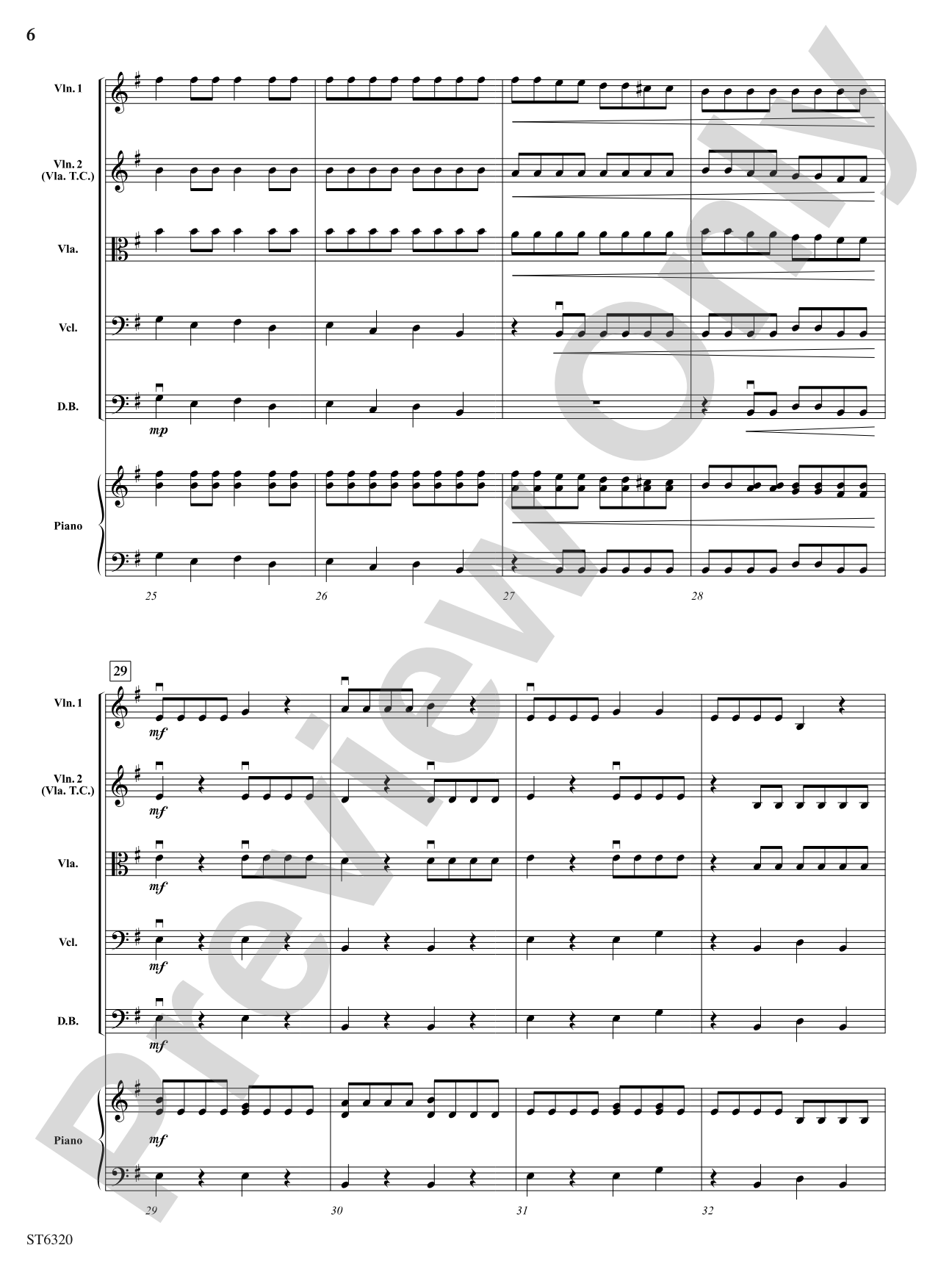 Rubber Chicken Soup: String Orchestra Conductor Score & Parts