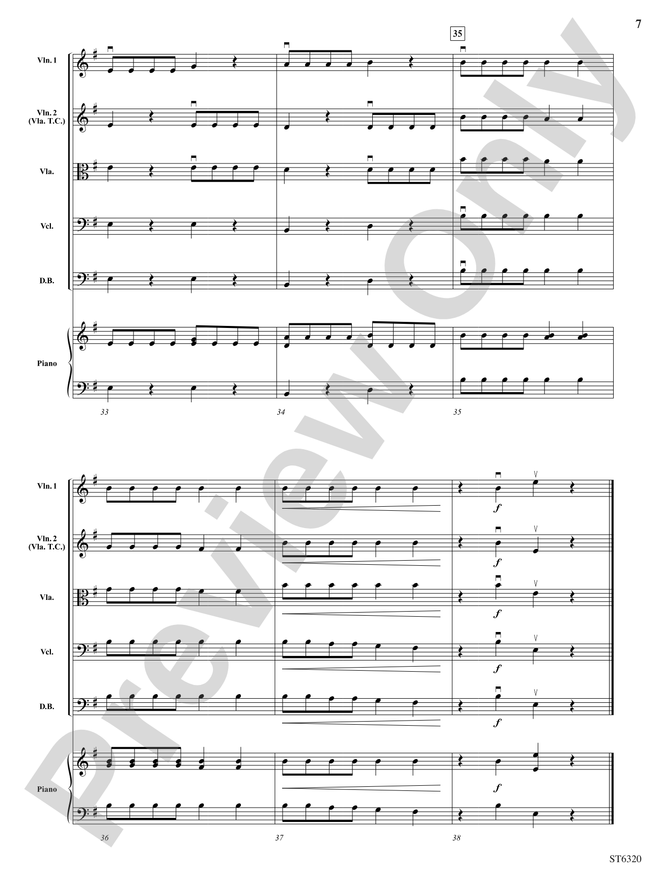 Rubber Chicken Soup: String Orchestra Conductor Score & Parts