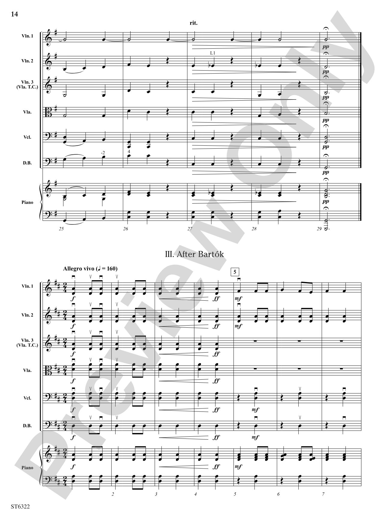 Afterthoughts: String Orchestra Conductor Score & Parts