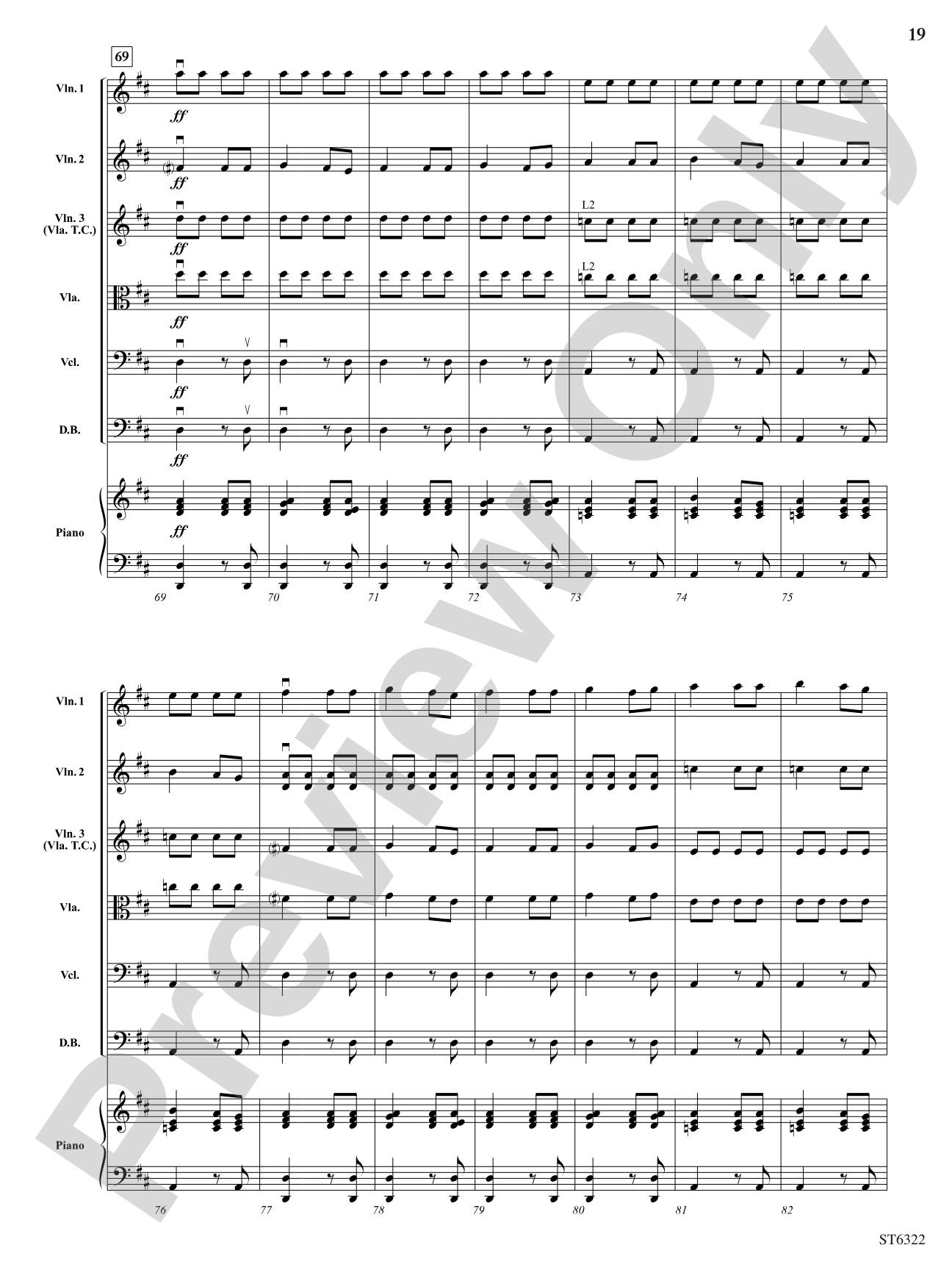 Afterthoughts: String Orchestra Conductor Score & Parts