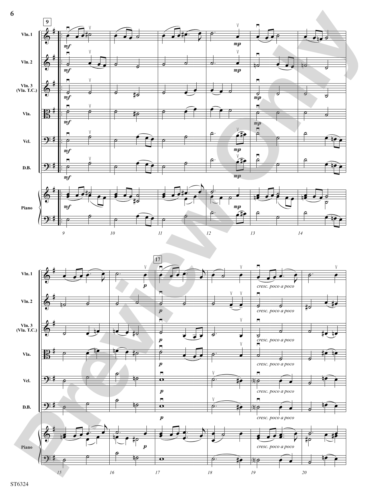 Lyric Pieces: String Orchestra Conductor Score & Parts