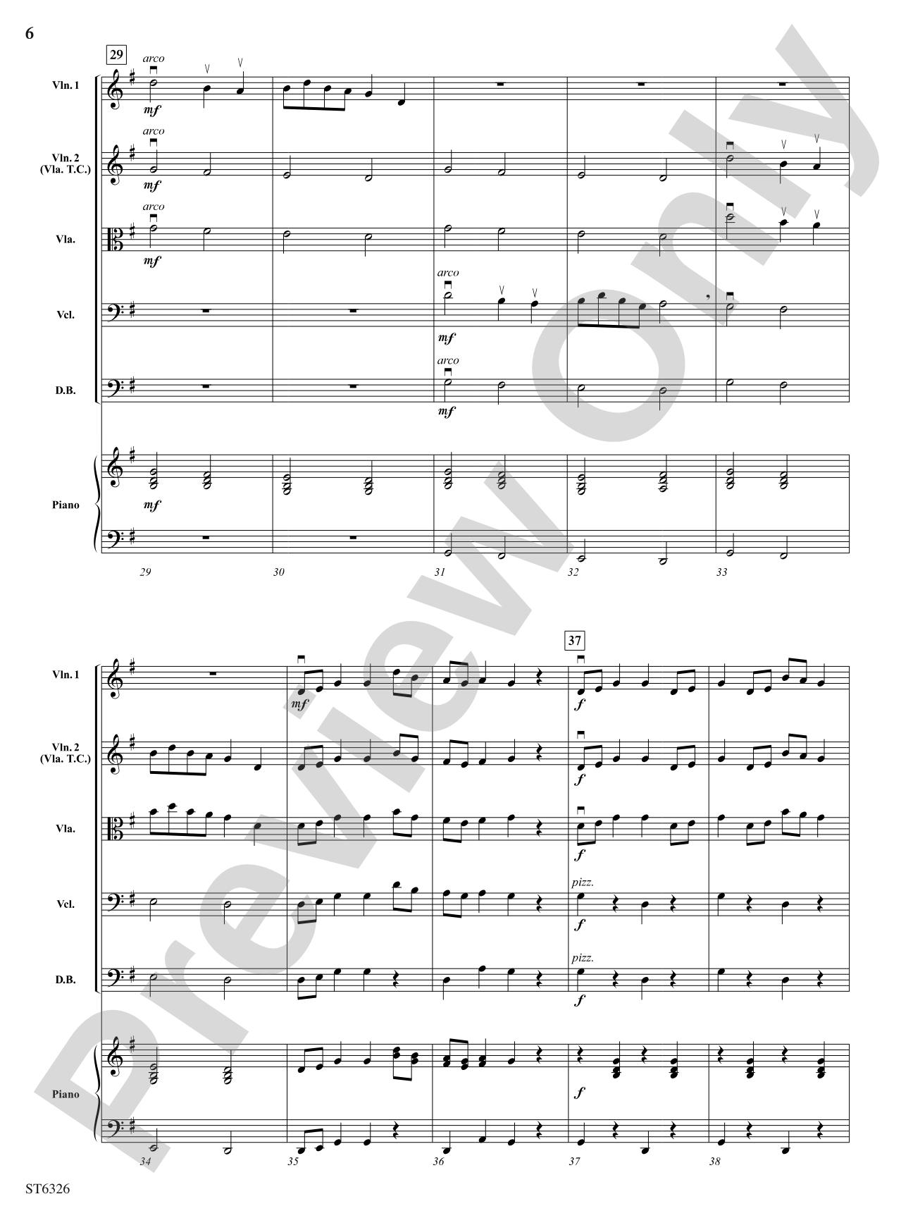 Backcountry Ramble: String Orchestra Conductor Score & Parts