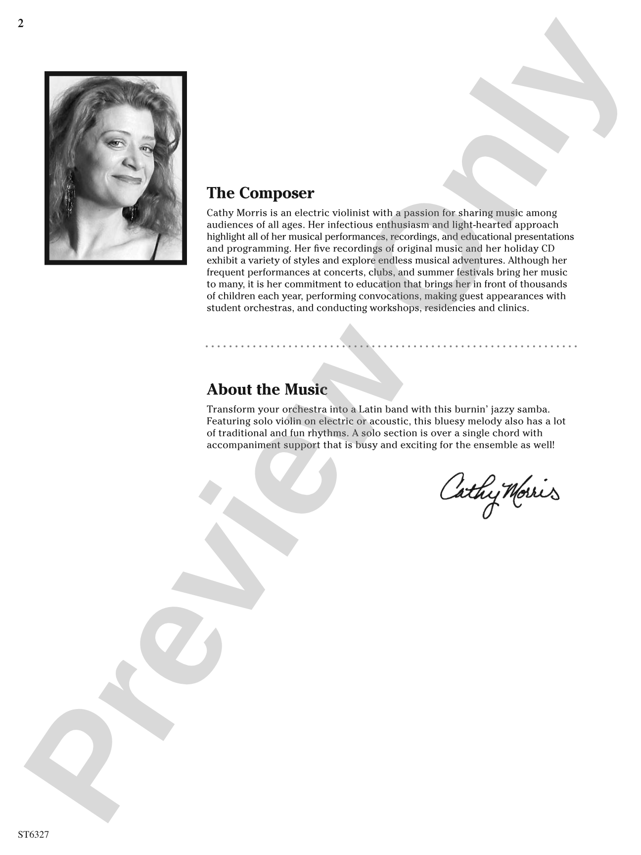 Brazilian Spice: String Orchestra Conductor Score & Parts