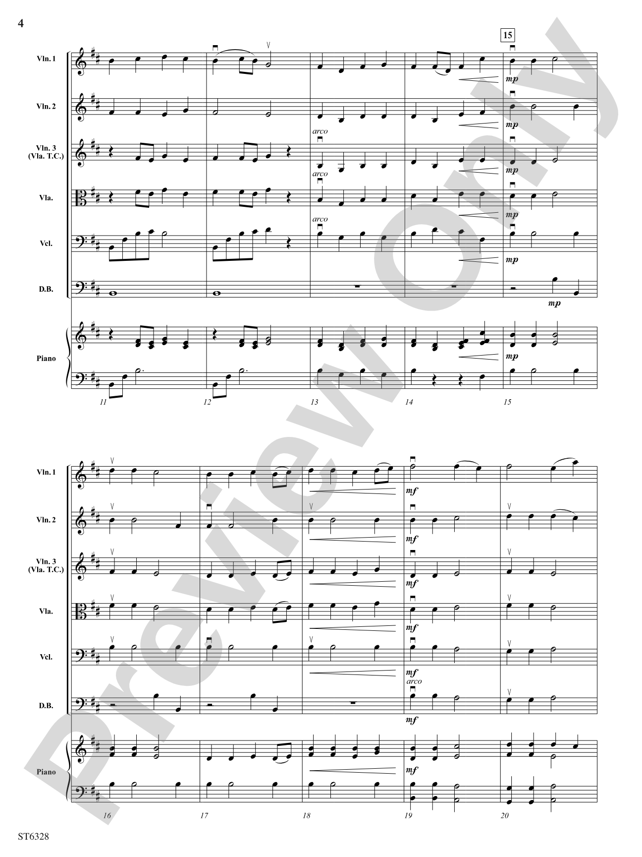 Fantasy on a Japanese Folk Song: String Orchestra Conductor Score & Parts