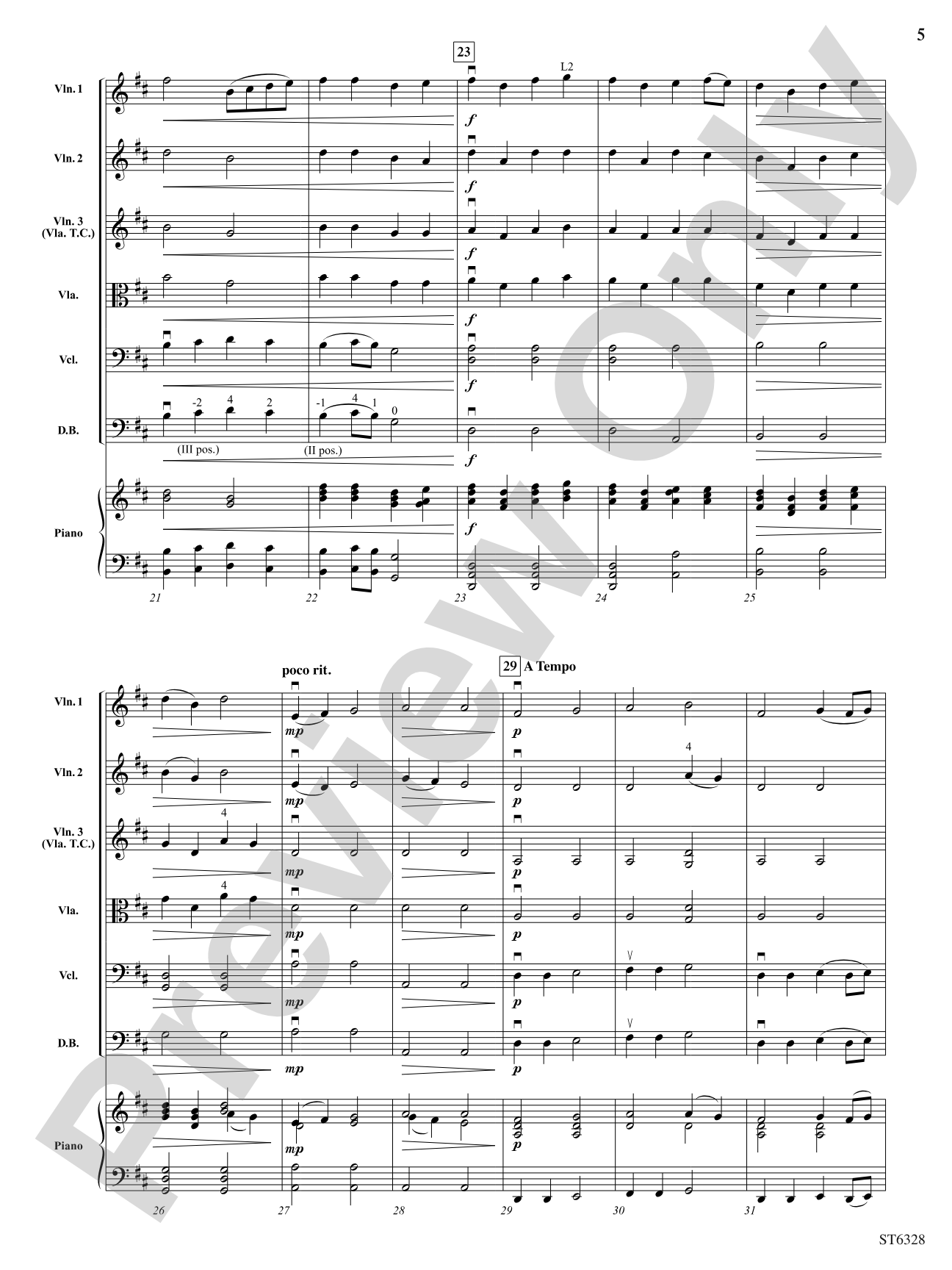 Fantasy on a Japanese Folk Song: String Orchestra Conductor Score & Parts