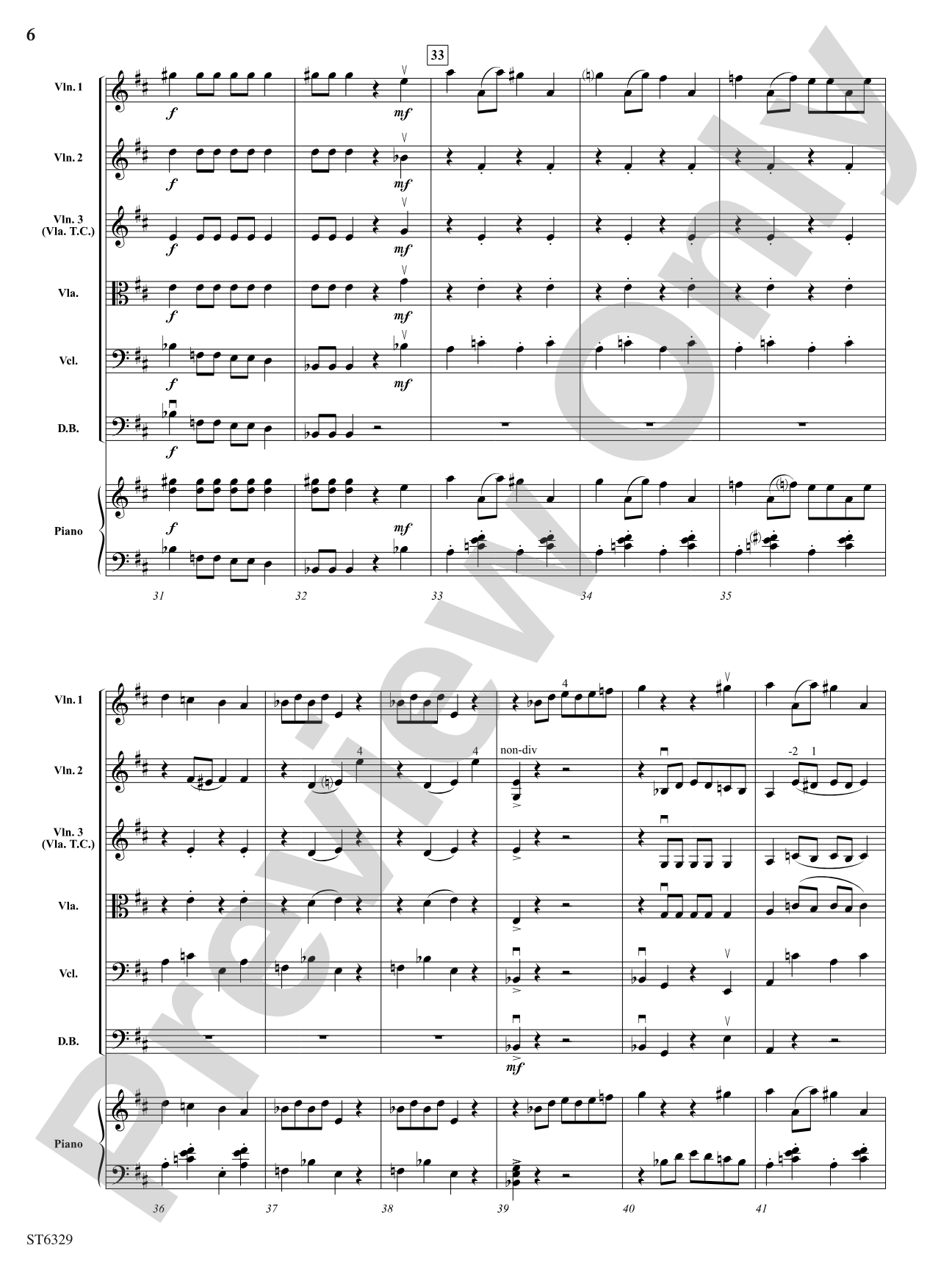 Postcard from Mars: String Orchestra Conductor Score & Parts