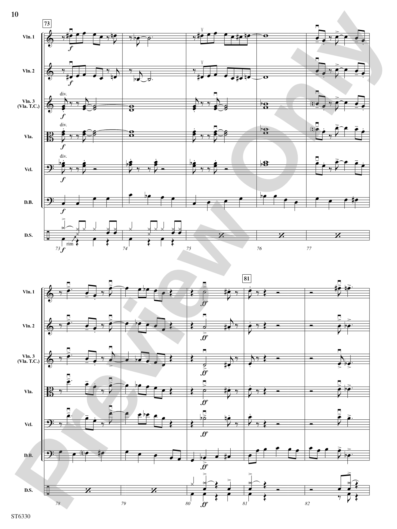 String Me Along: String Orchestra Conductor Score & Parts