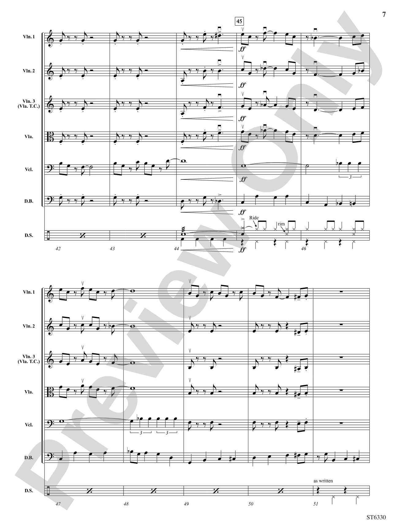 String Me Along: String Orchestra Conductor Score & Parts
