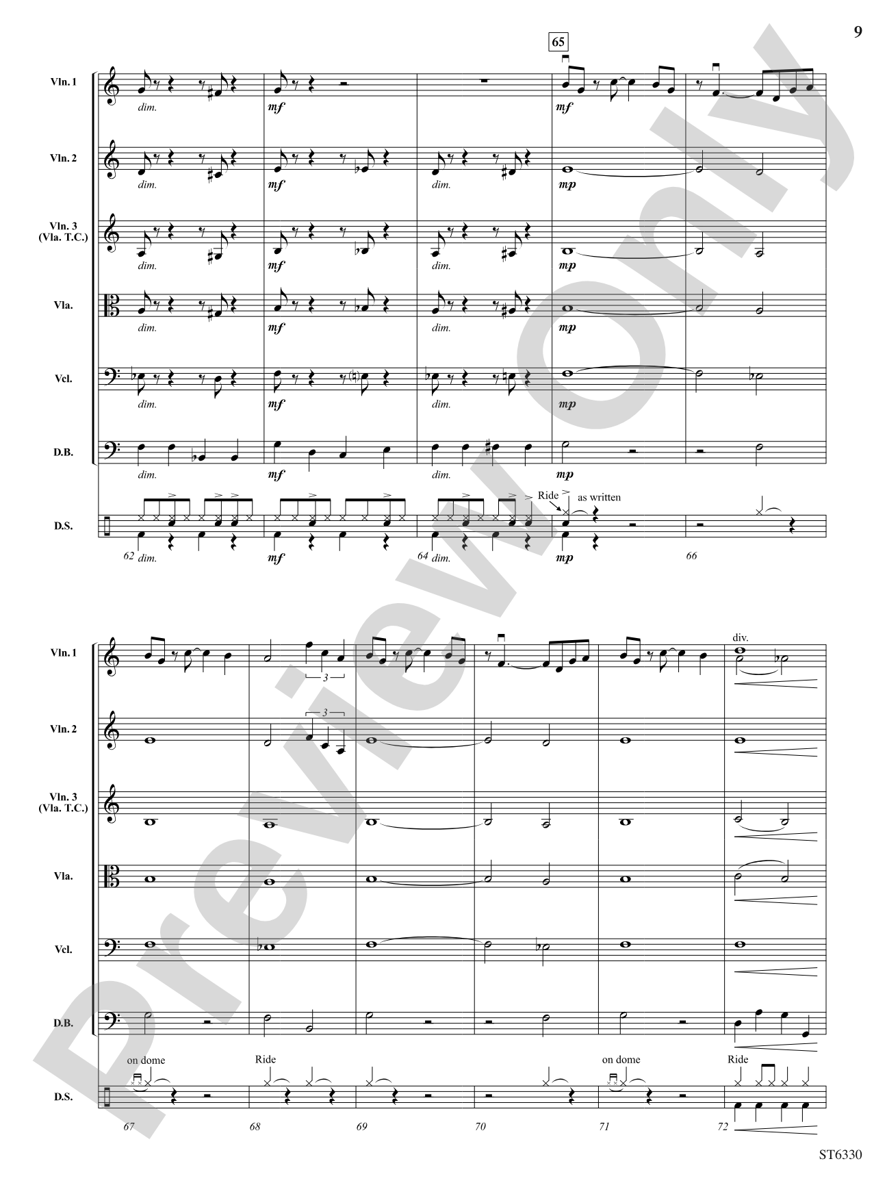 String Me Along: String Orchestra Conductor Score & Parts
